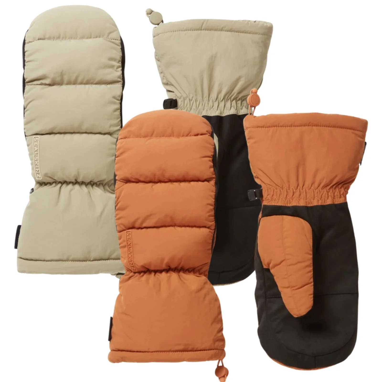 Sealskinz Womens Langley Lightweight Insulated Puffer Mittens