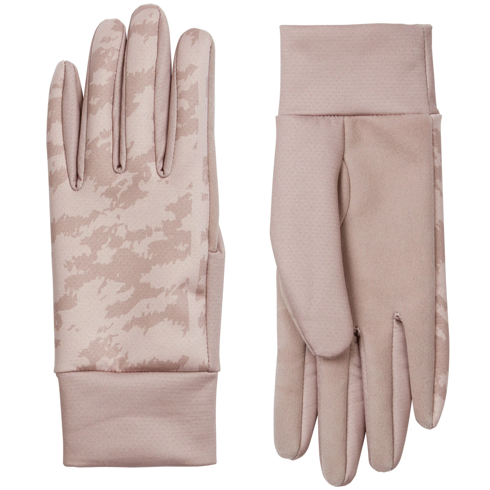 Sealskinz Womens Ryston Water Repellent Print Nano Fleece Gloves - Pink