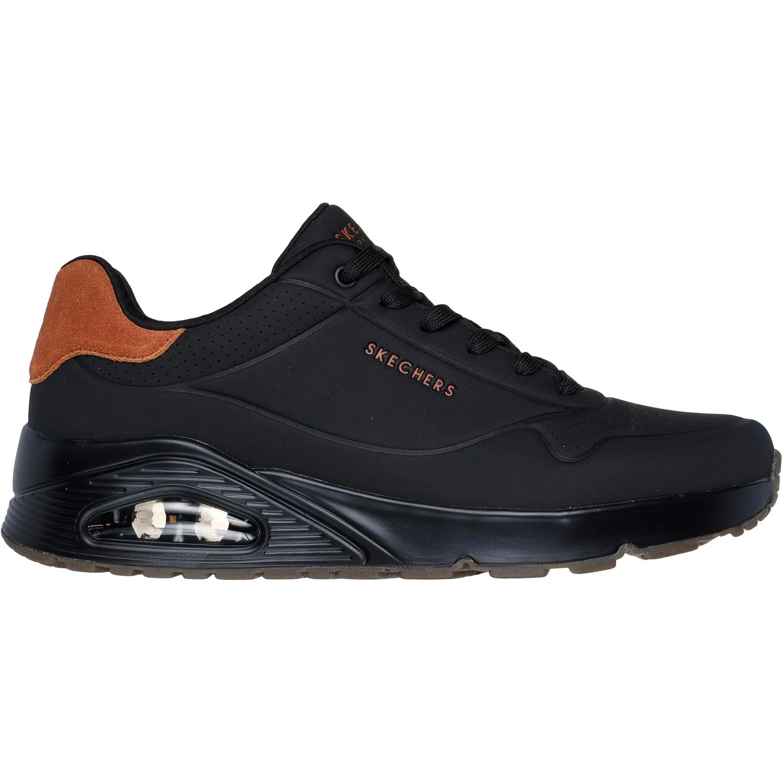 Skechers Mens Uno Suited On Air Memory Foam Trainers - Image 10