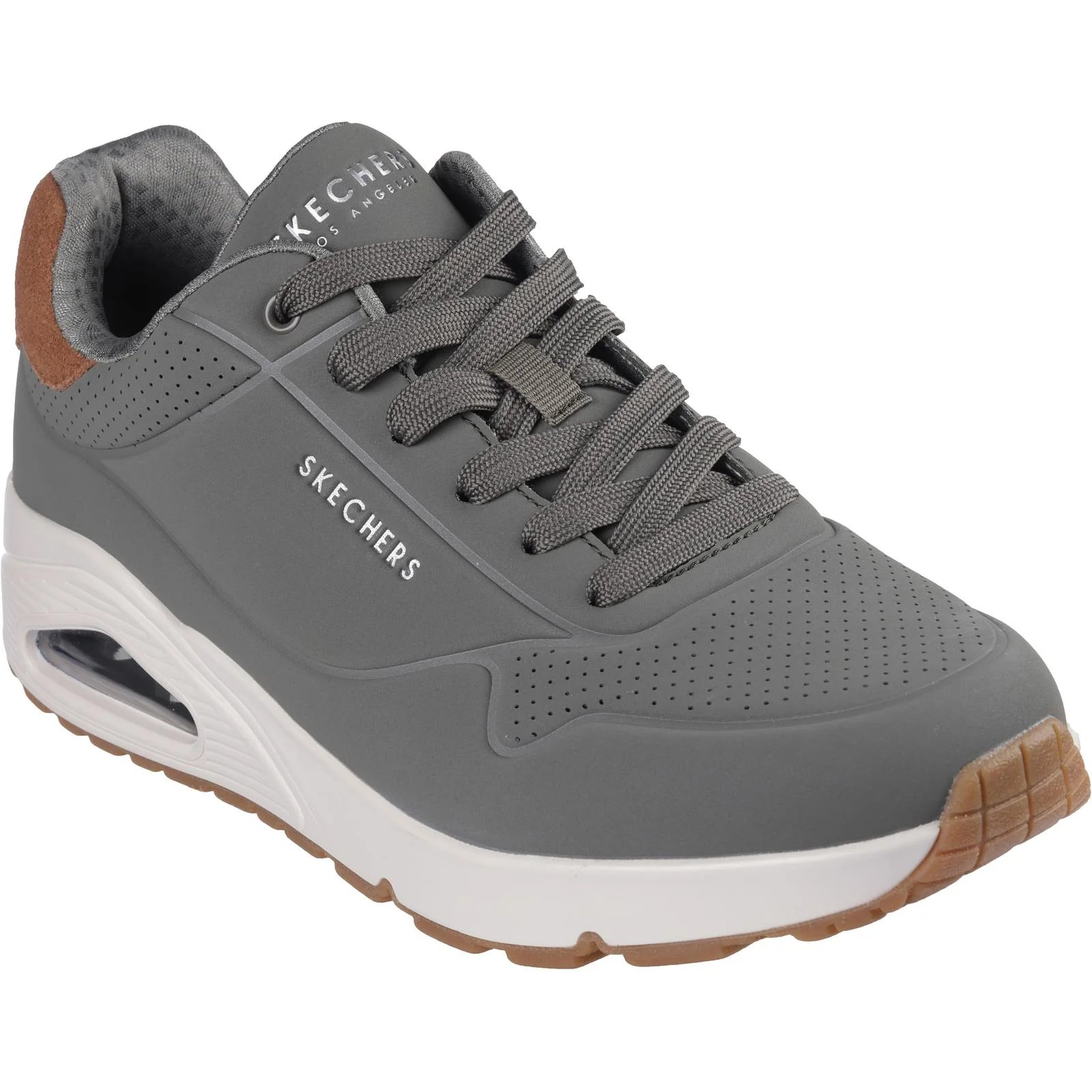 Skechers Mens Uno Suited On Air Memory Foam Trainers - Image 3