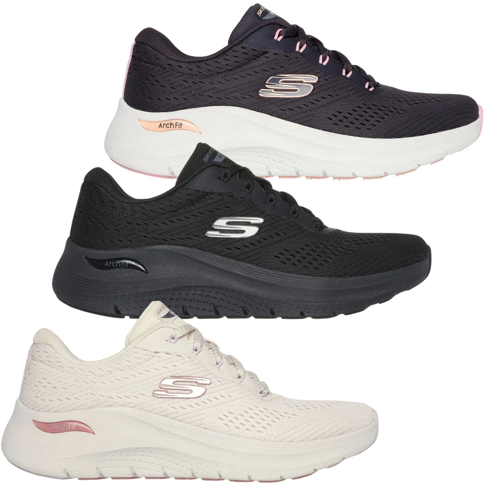 Skechers Womens Arch Fit 2.0 Big League Vegan Trainers