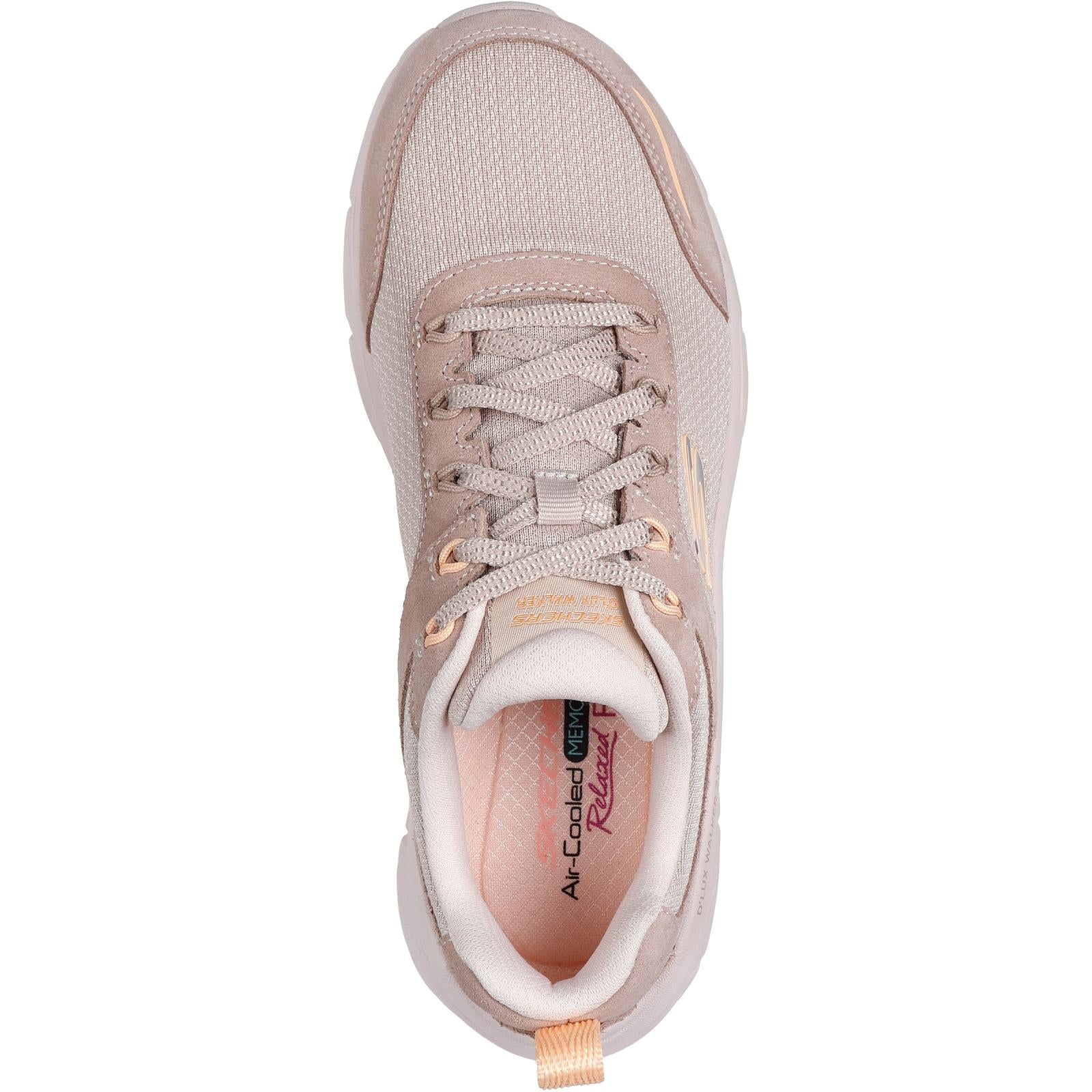 Skechers Womens D'Lux Walker 2.0 Memory Foam Trainers - Image 5