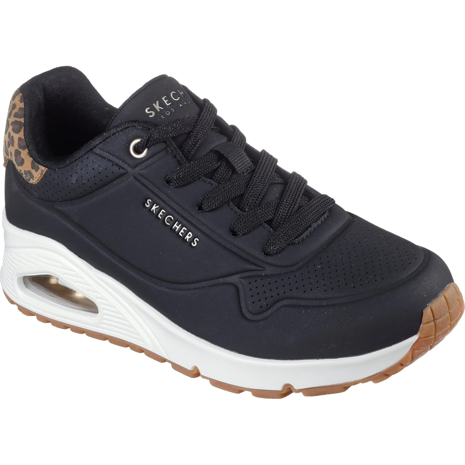 Skechers Womens UNO - Jungle Nite Memory Foam Trainers - Image 2