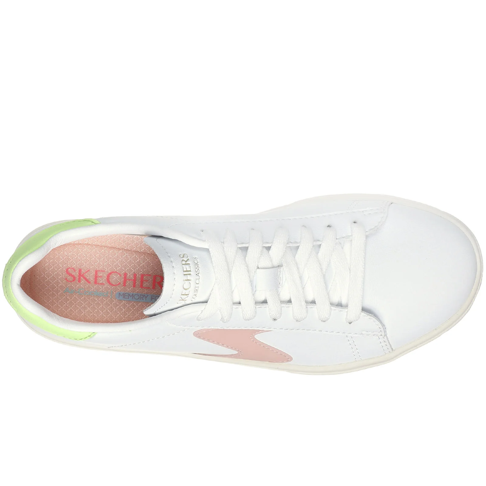 Skechers Womens Eden LX Top Grade Memory Foam Trainers - Image 7