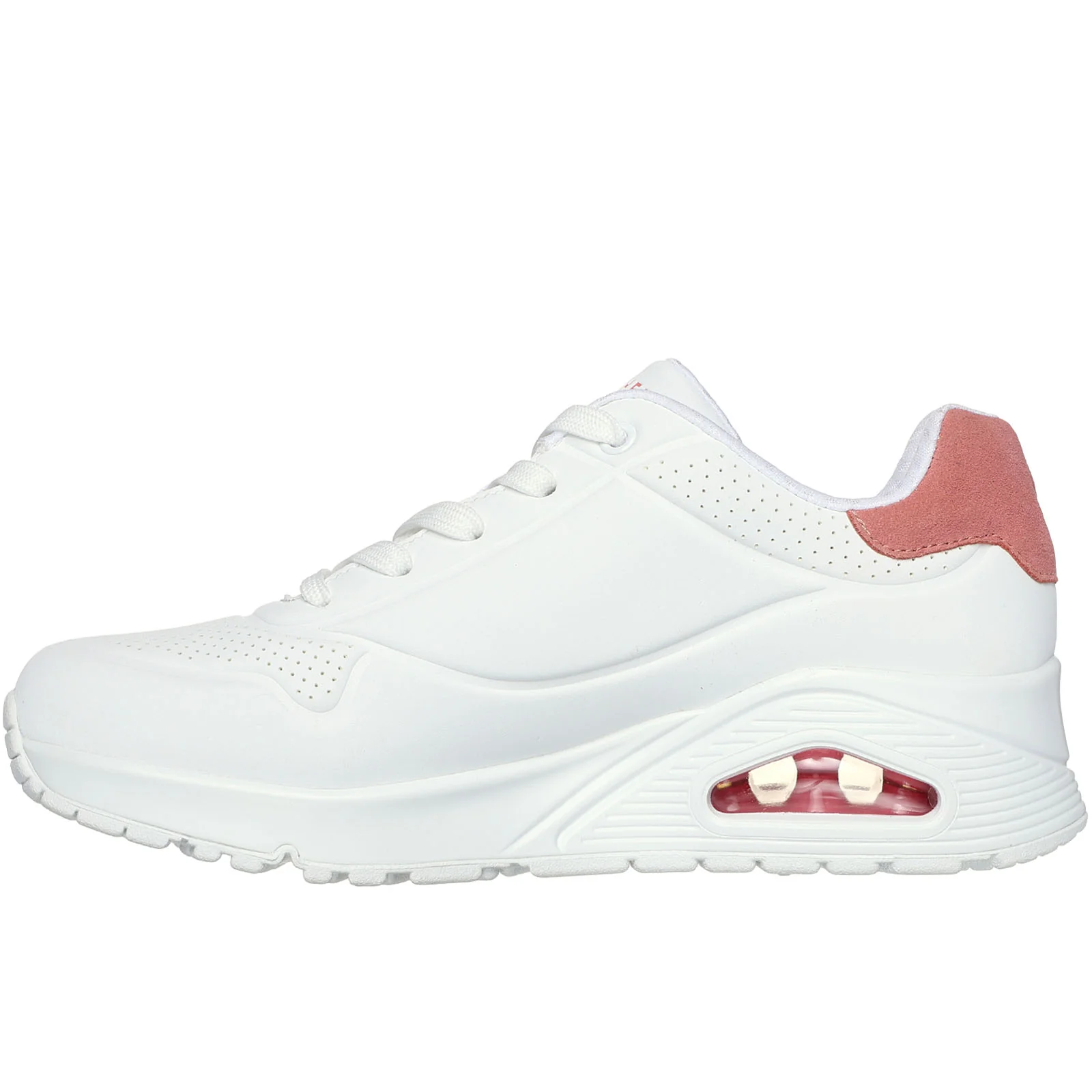 Skechers Womens Uno Pop Back Memory Foam Trainers - Image 4