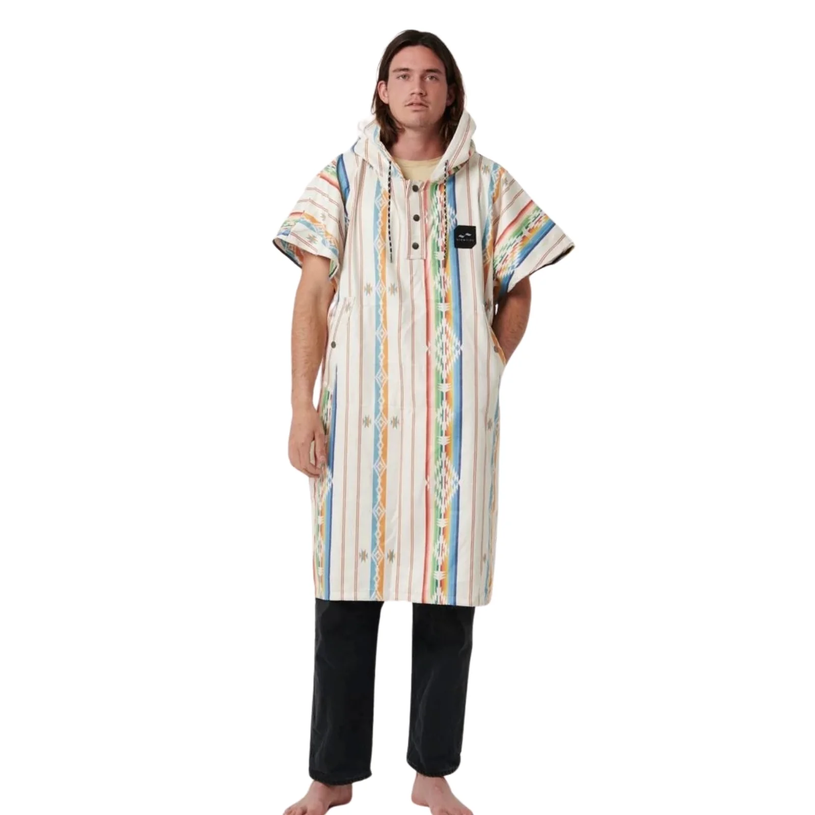 Slowtide Harlow Quick Dry Poncho - Off White