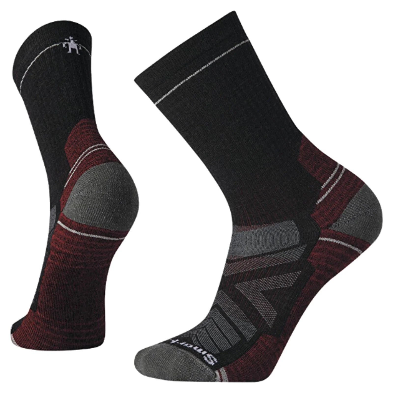 Smartwool Mens Hike Light Cushion Walking Crew Socks - Image 2
