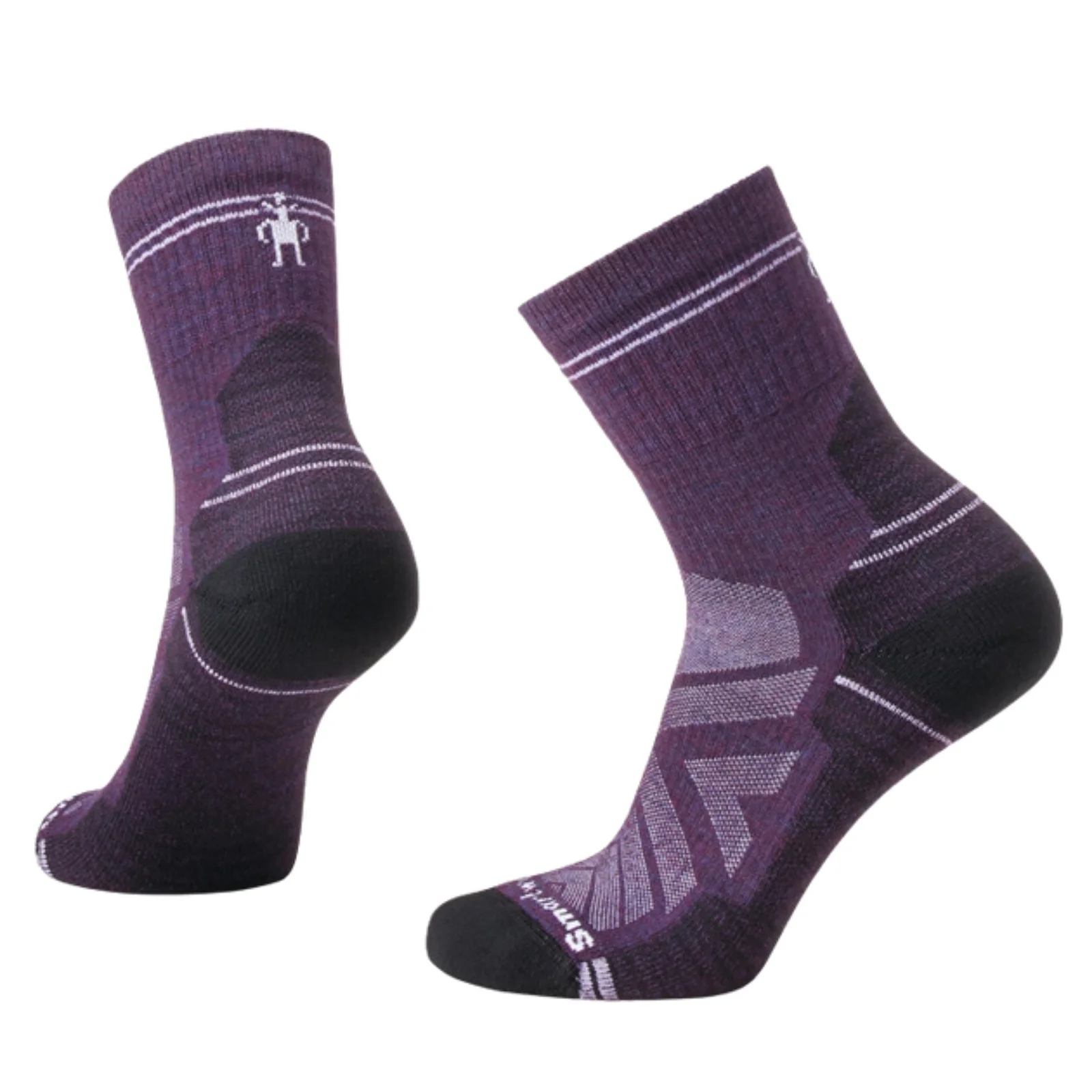 Smartwool Womens Hike Light Cushion Mid Walking Crew Socks - Image 3