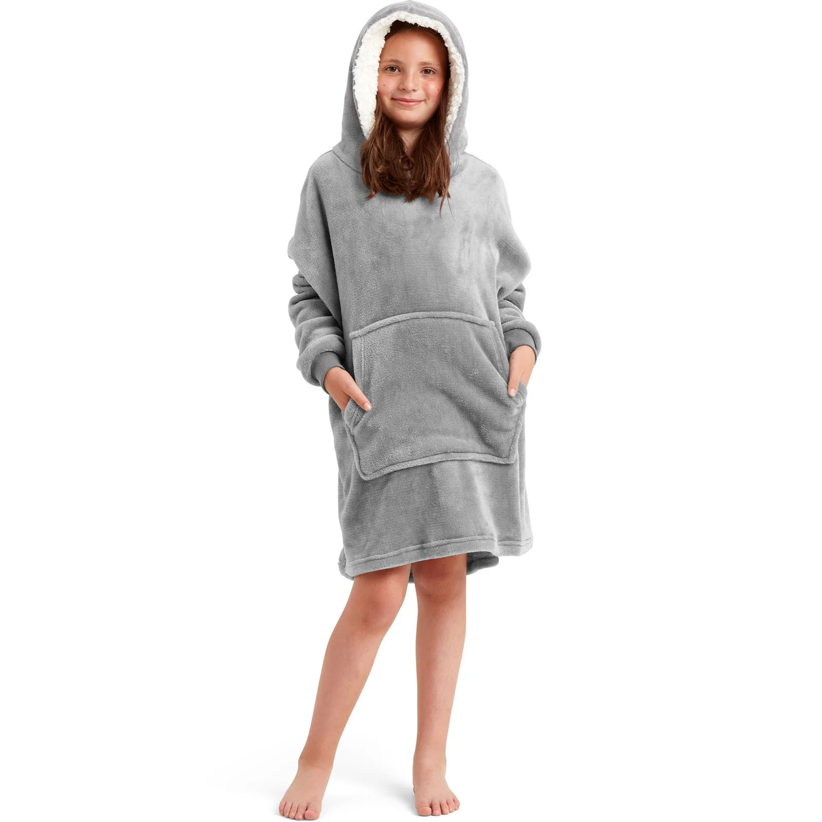 Snuggaroo Kids Soft Oversized Wearable Blanket 6-14 Yrs - Image 9