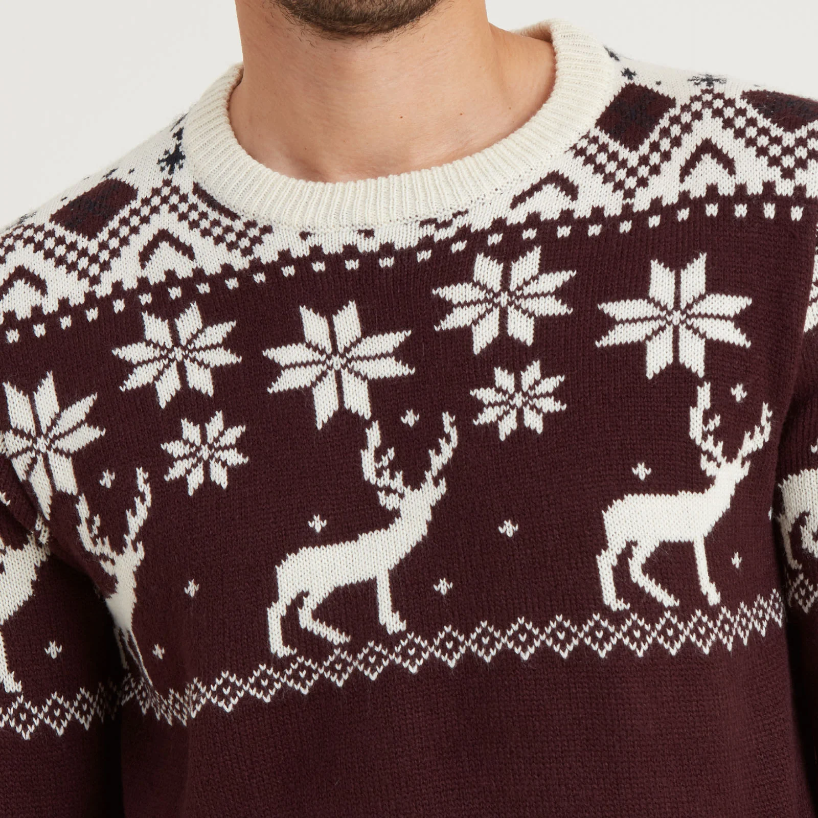 Snuggaroo Fair Isle Reindeer Christmas Jumper - Image 20