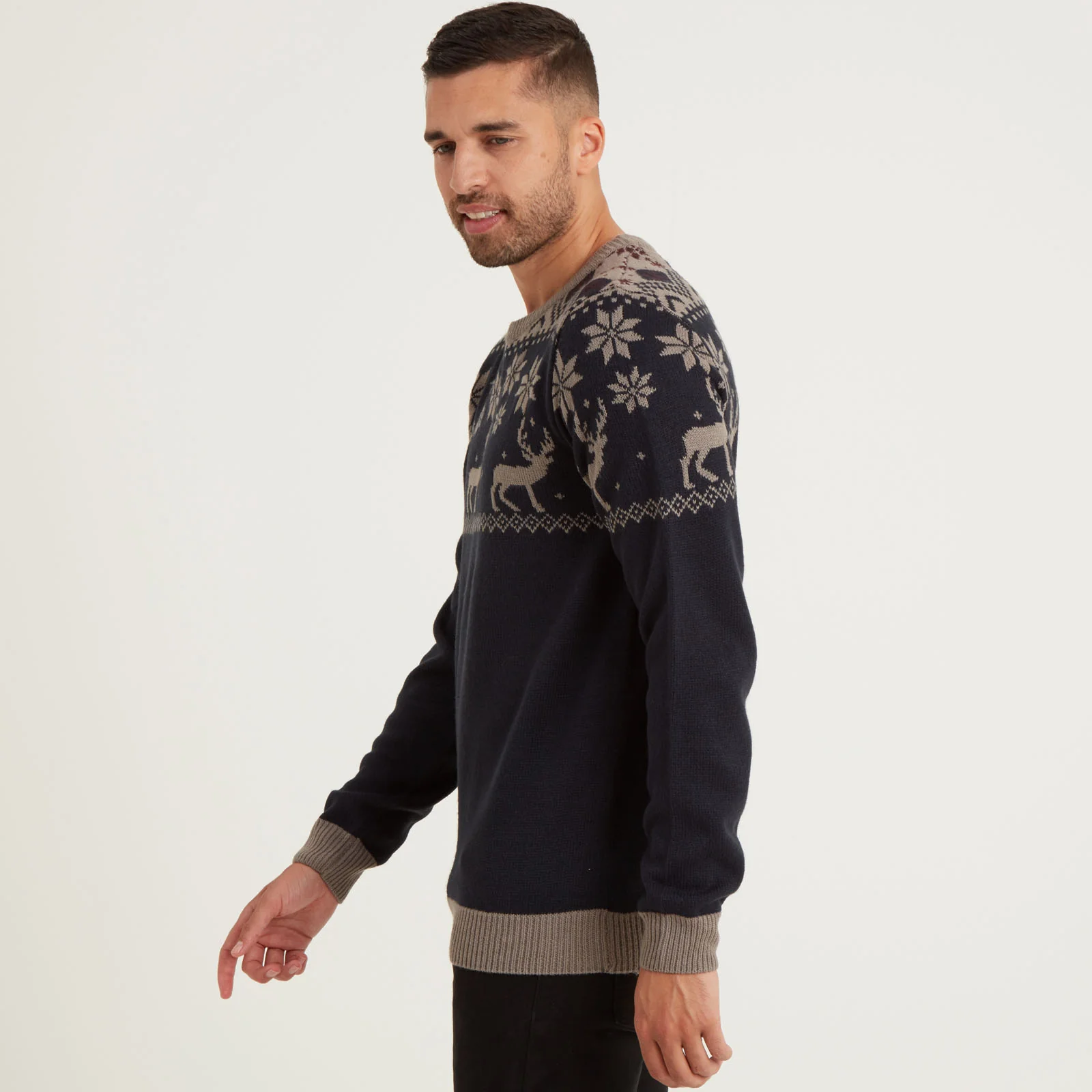 Snuggaroo Fair Isle Reindeer Christmas Jumper - Image 23