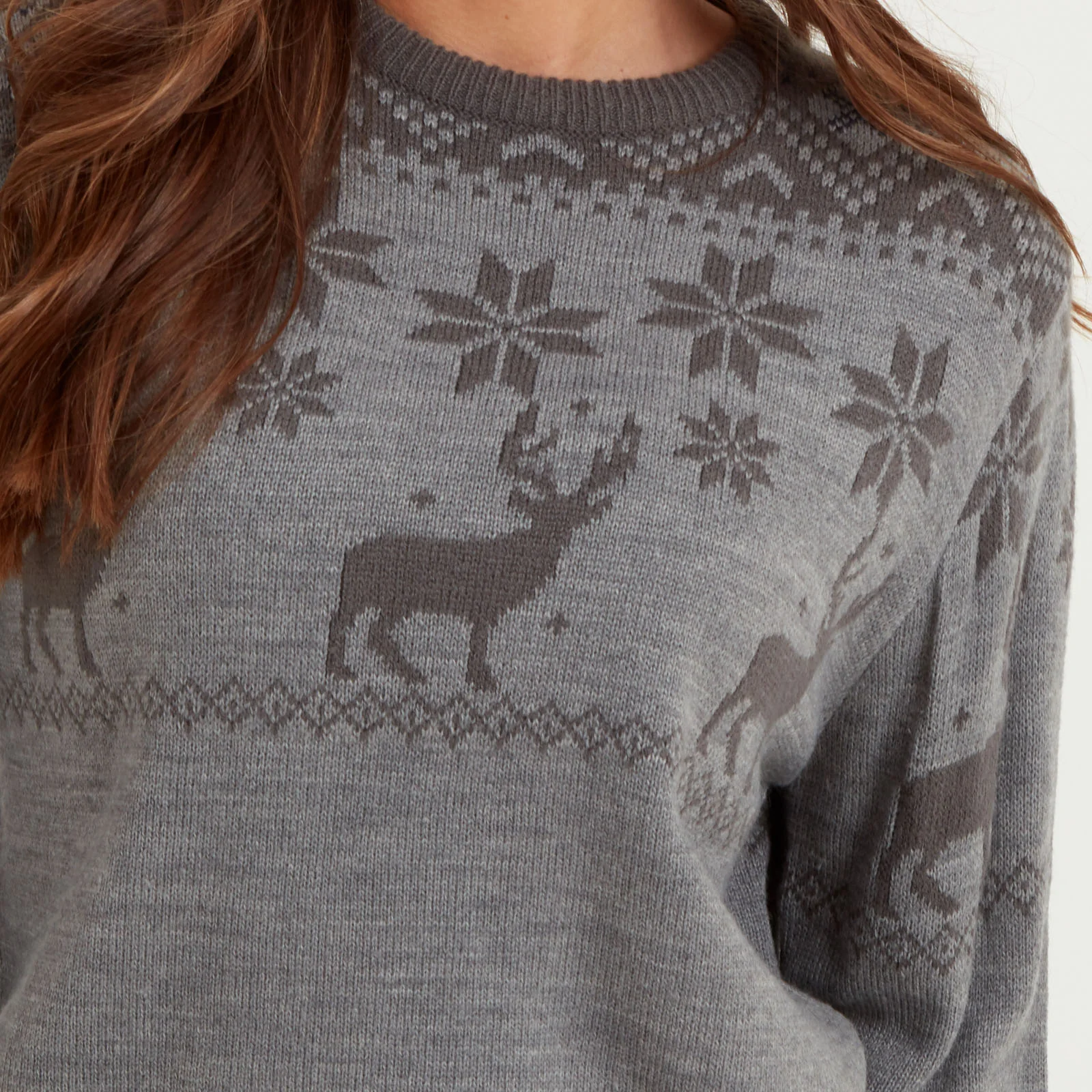 Snuggaroo Fair Isle Reindeer Christmas Jumper - Image 48
