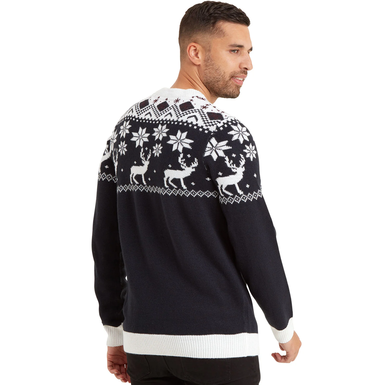 Snuggaroo Fair Isle Reindeer Christmas Jumper - Image 9