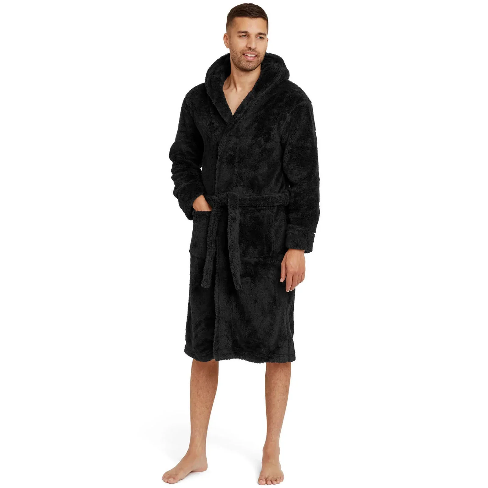Snuggaroo Mens Soft Fleece Dressing Gown - Image 6