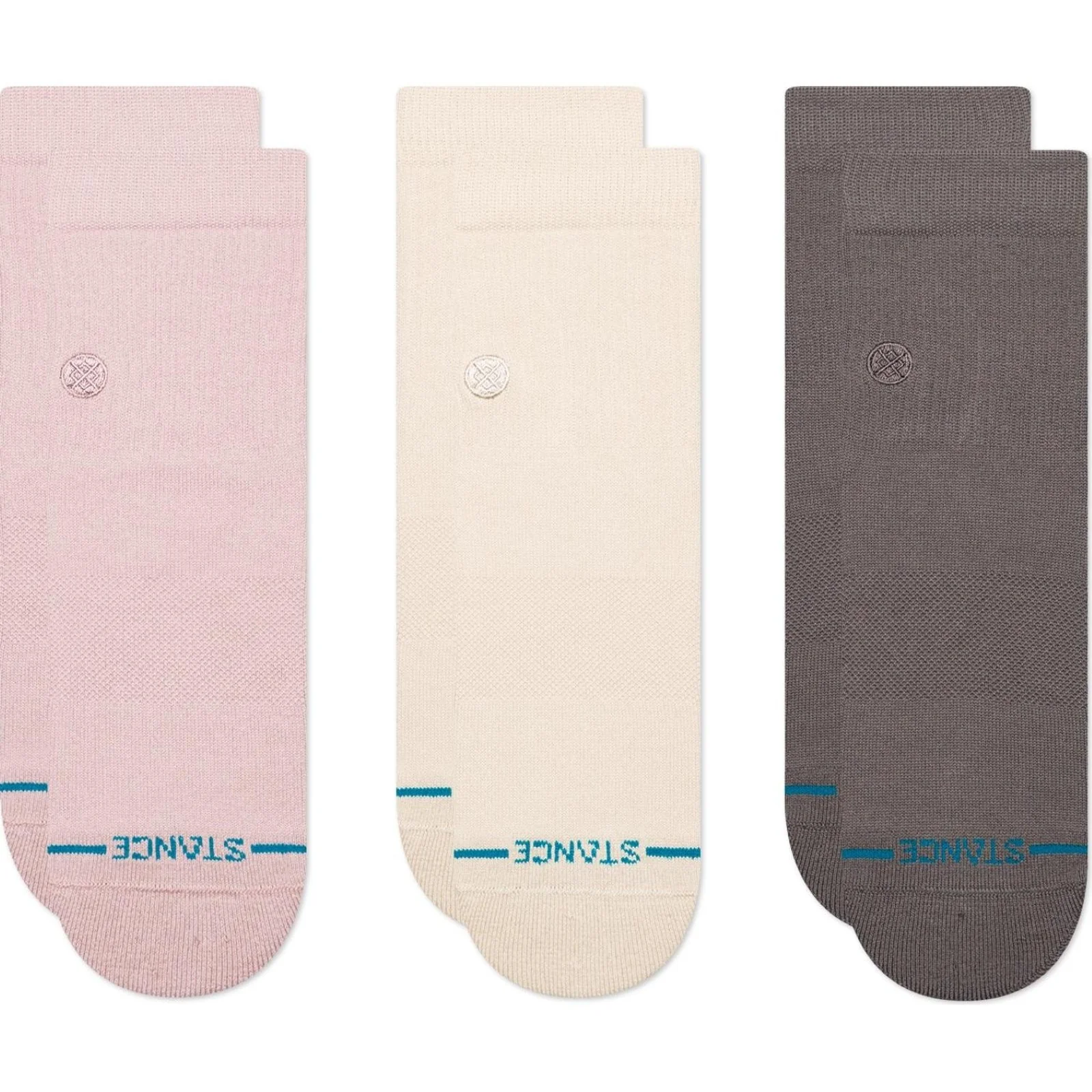 Stance Womens Icon Quarter 3 Pack Ankle Socks