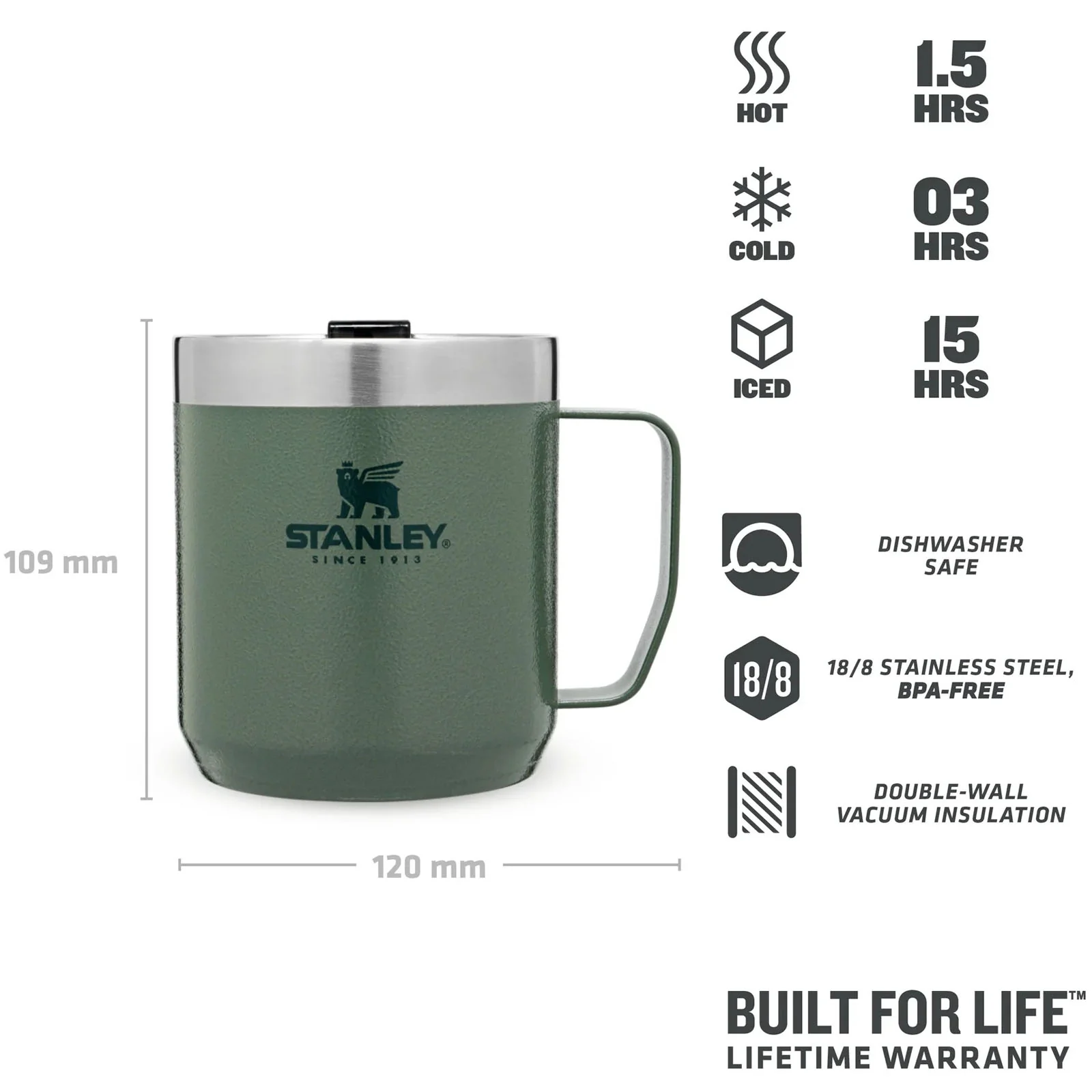 Stanley Everyday Camp Mug 0.35L Travel Mug - Image 31