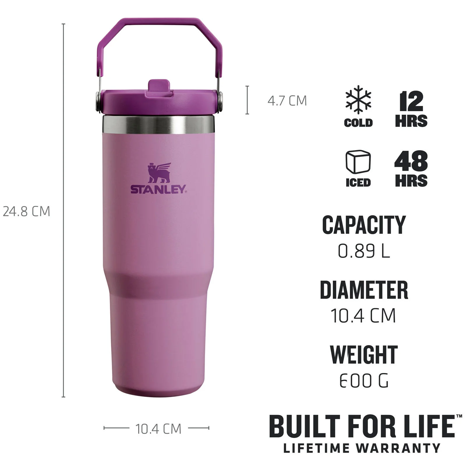Stanley 0.89L Classic Iceflow Flip Straw Travel Tumbler - Image 39