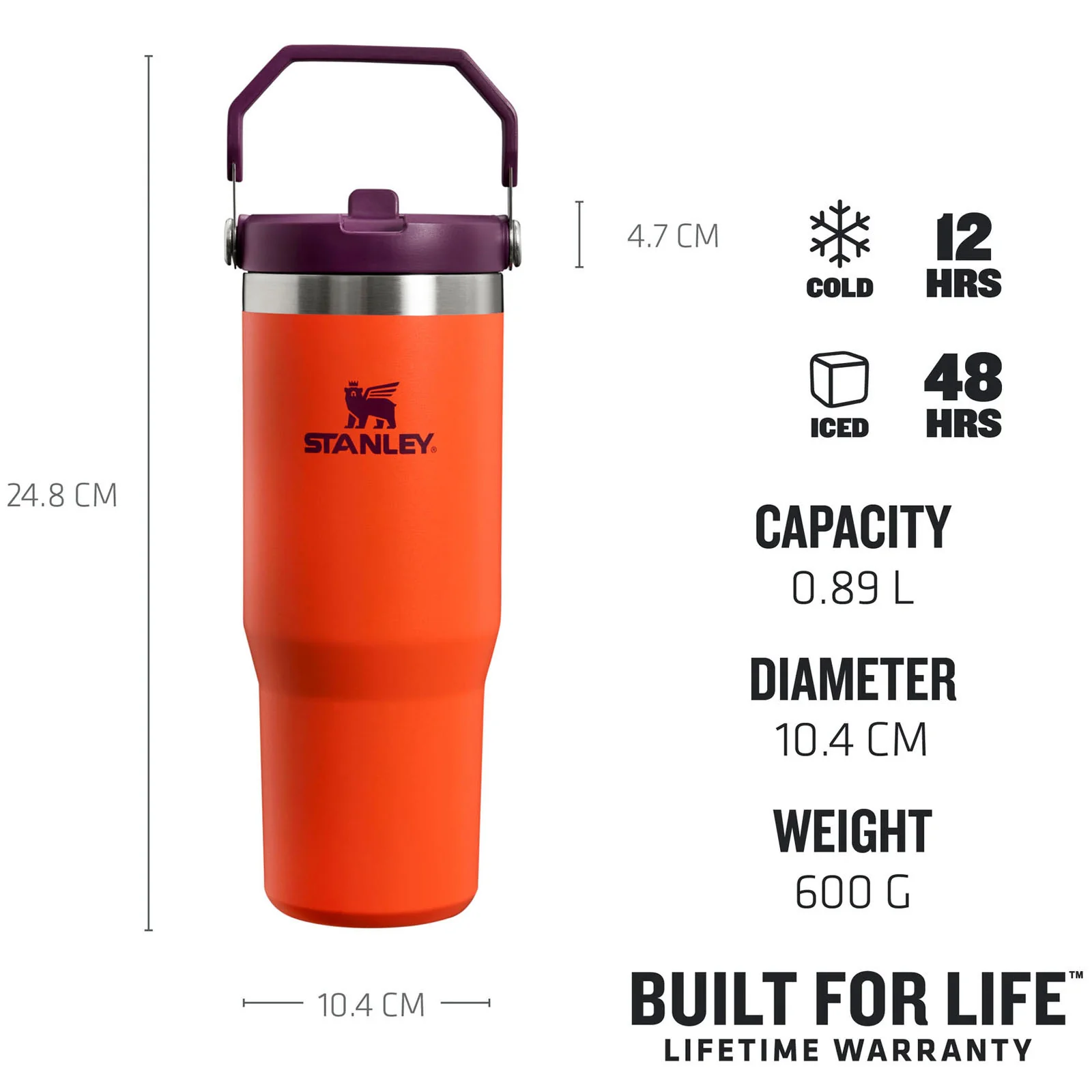 Stanley 0.89L Classic Iceflow Flip Straw Travel Tumbler - Image 41