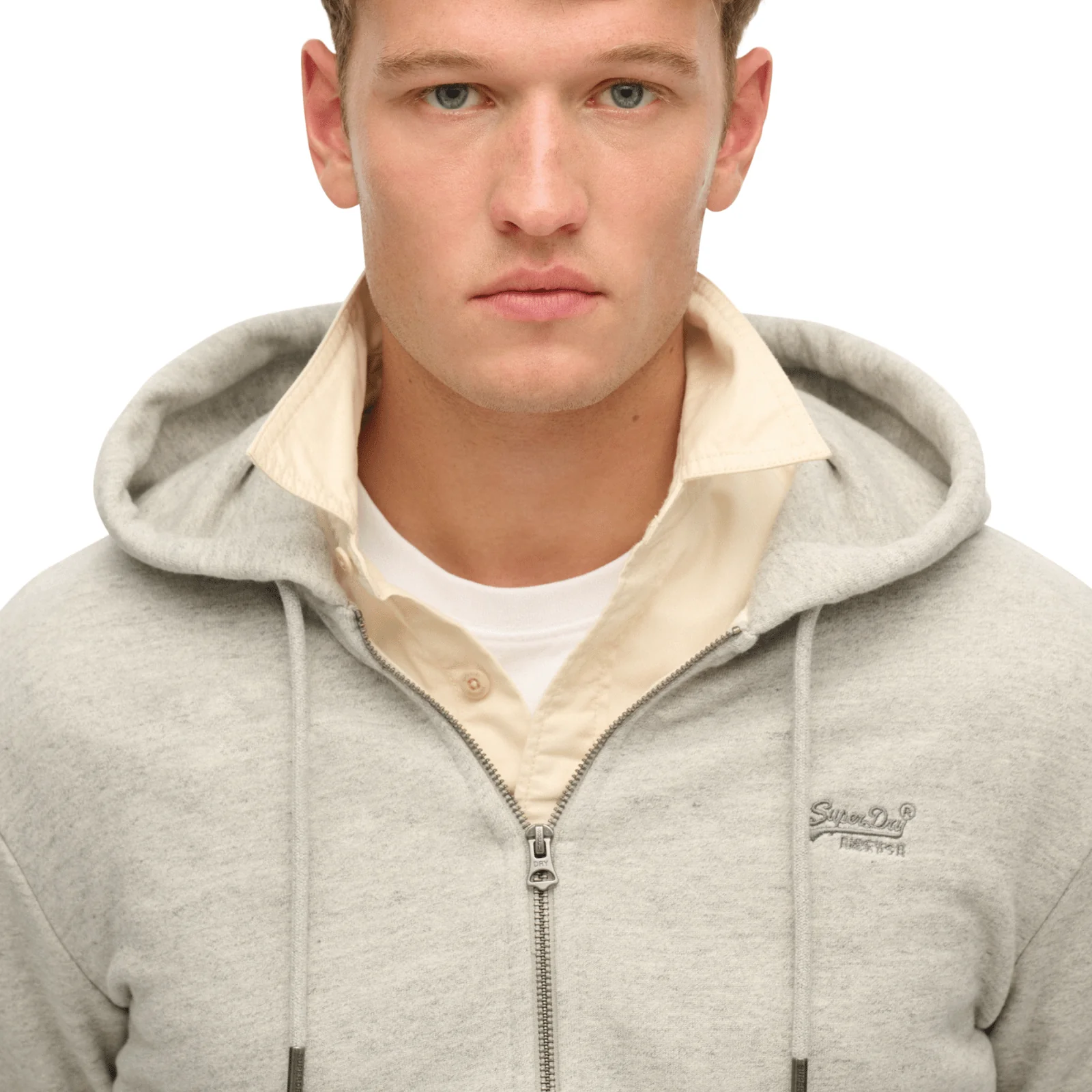 Superdry Mens Essential Logo Full Zip Hoodie - Image 7