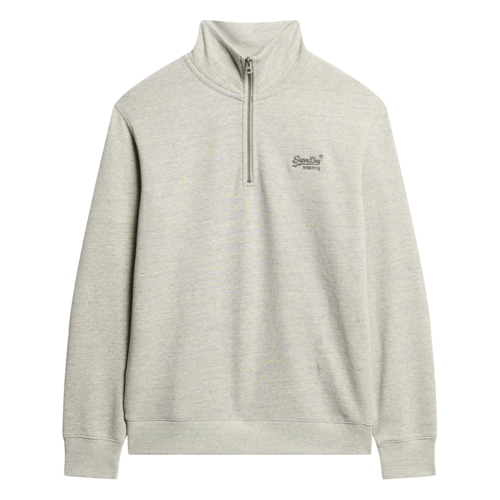 Superdry Mens Essential Logo Half Zip Sweatshirt - Image 9