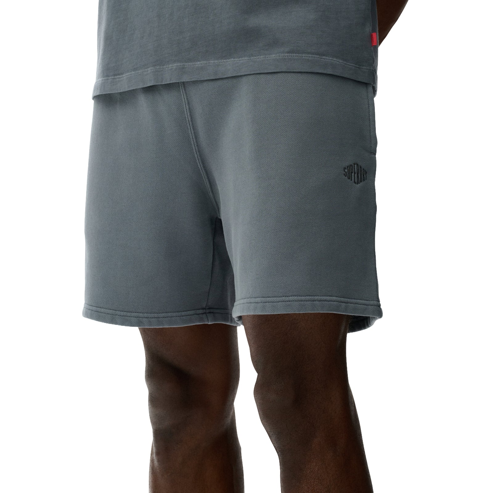 Superdry Mens Micro Logo Sweat Shorts - Image 3