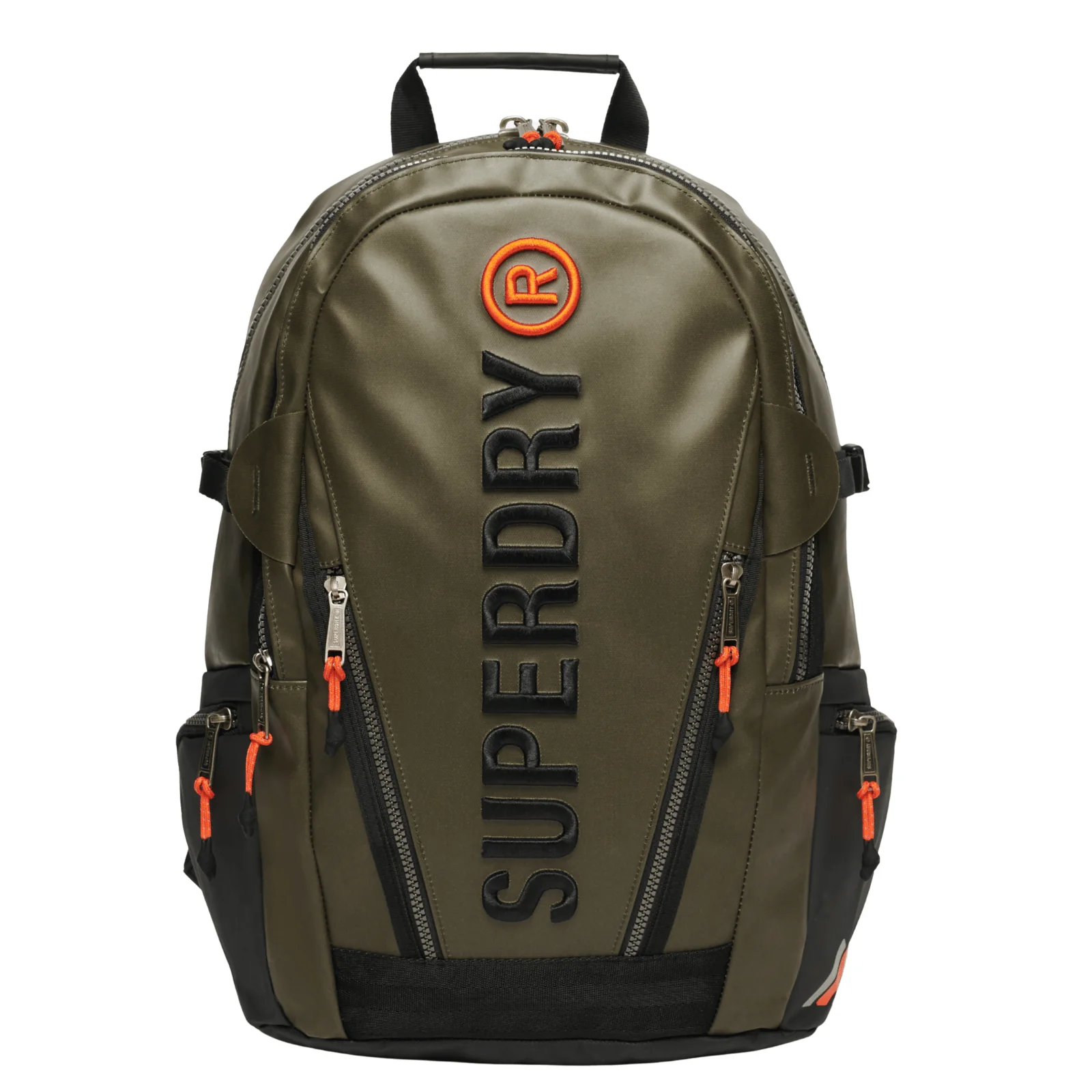 Superdry Unisex Tarp Embroidered Backpack - Olive Green - OS - Image 2