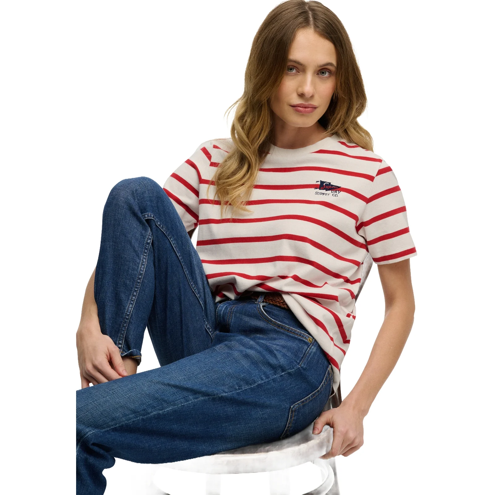 Superdry Womens Heritage Hamptons Short Sleeve T-Shirt - Image 8