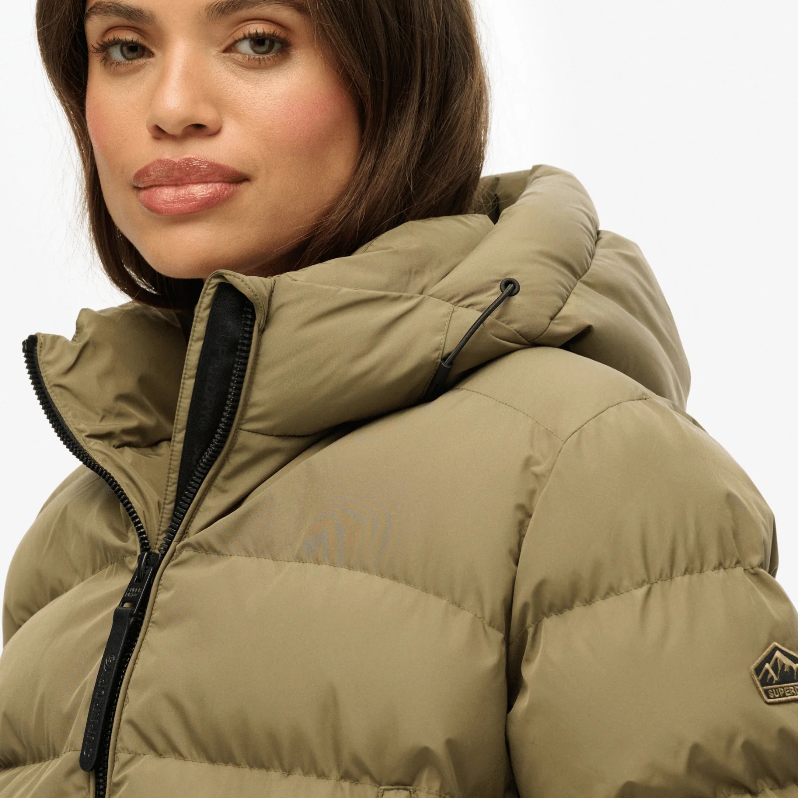 Superdry Womens Hooded Sports Padded Jacket - Image 9