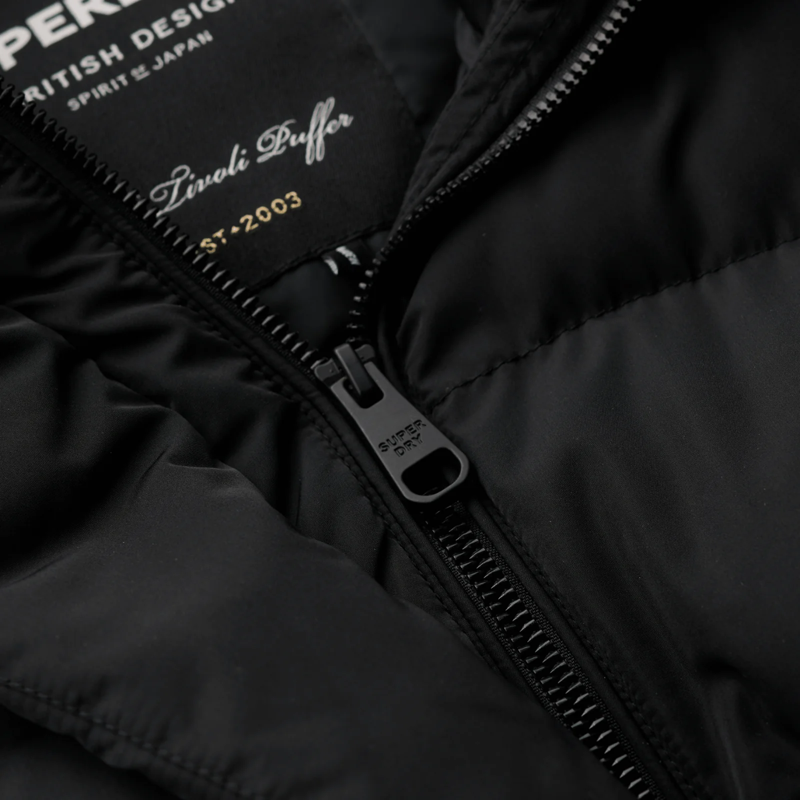 Superdry Womens Longline Hooded Padded Jacket - Image 4