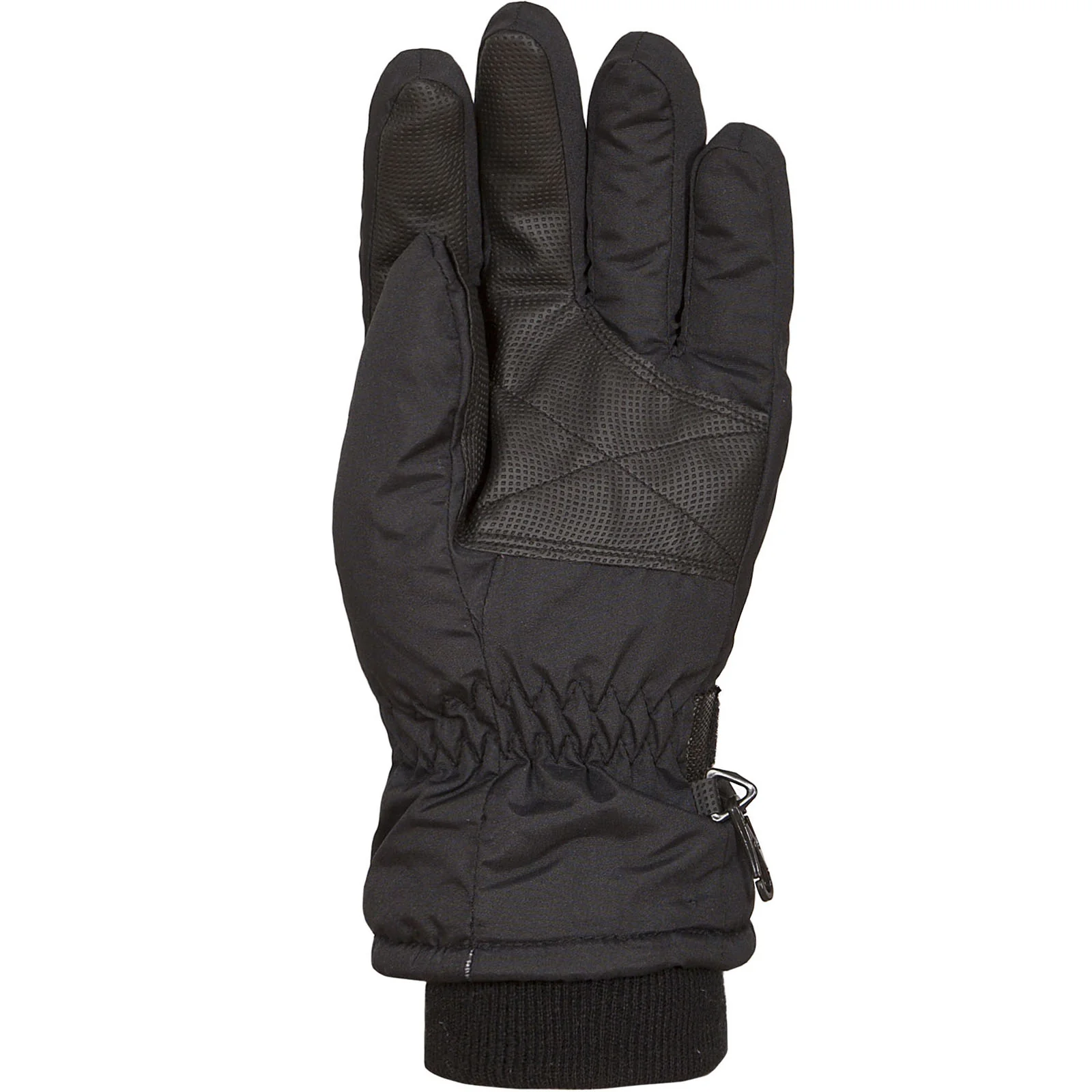 Trespass Adults Gohan Skiing Snowboarding Gloves - Black - Image 3