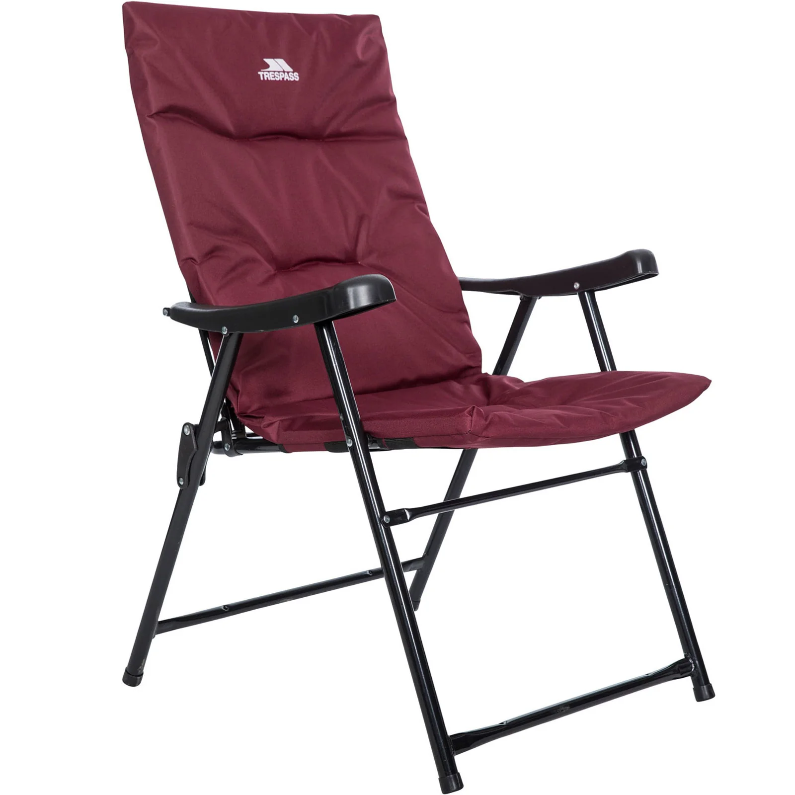 Trespass Adults Paddy Folding Padded Camping Chair - Image 2