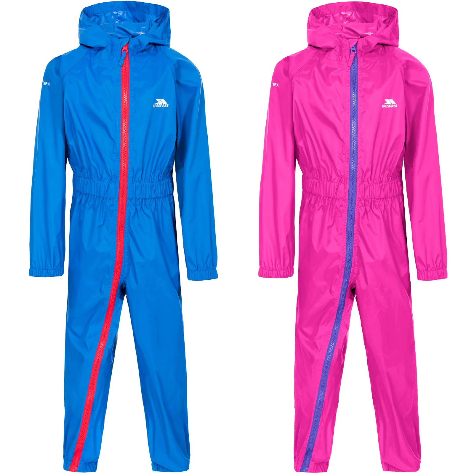 Trespass Kids Button II Waterproof Rain Suit