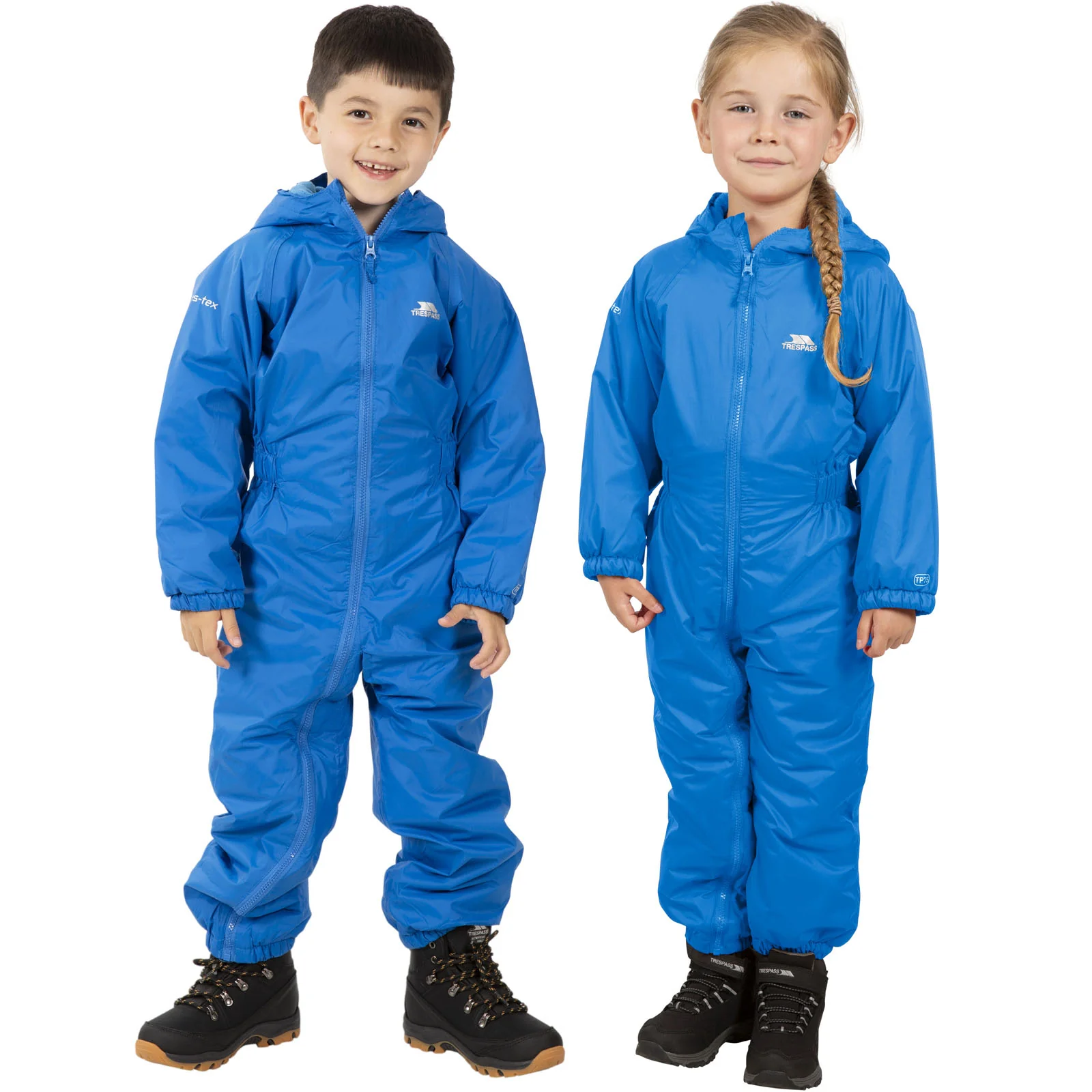 Trespass Kids Dripdrop Waterproof Rain Suit - Image 2