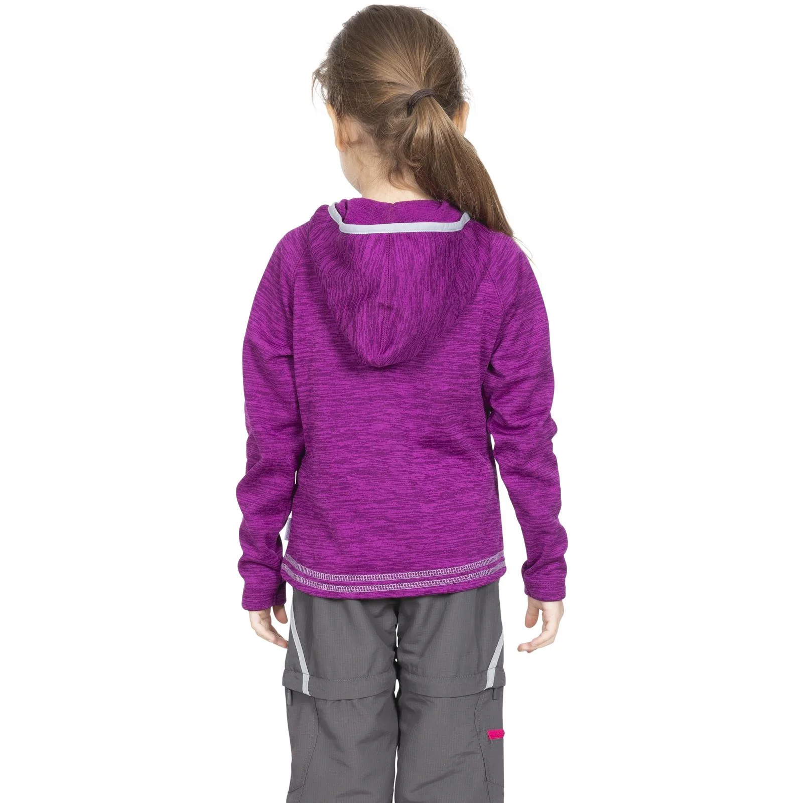 Trespass Kids Goodness Full Zip Hooded Fleece Jacket - Image 14