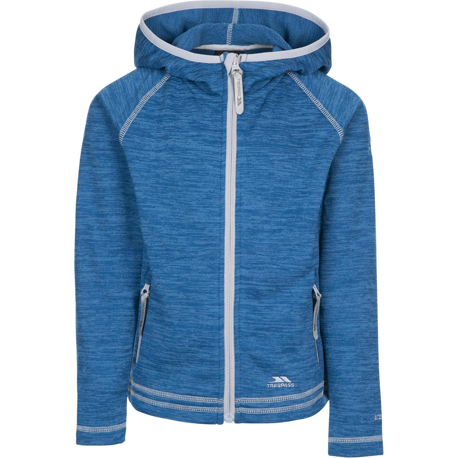 Trespass Kids Goodness Full Zip Hooded Fleece Jacket - Image 5