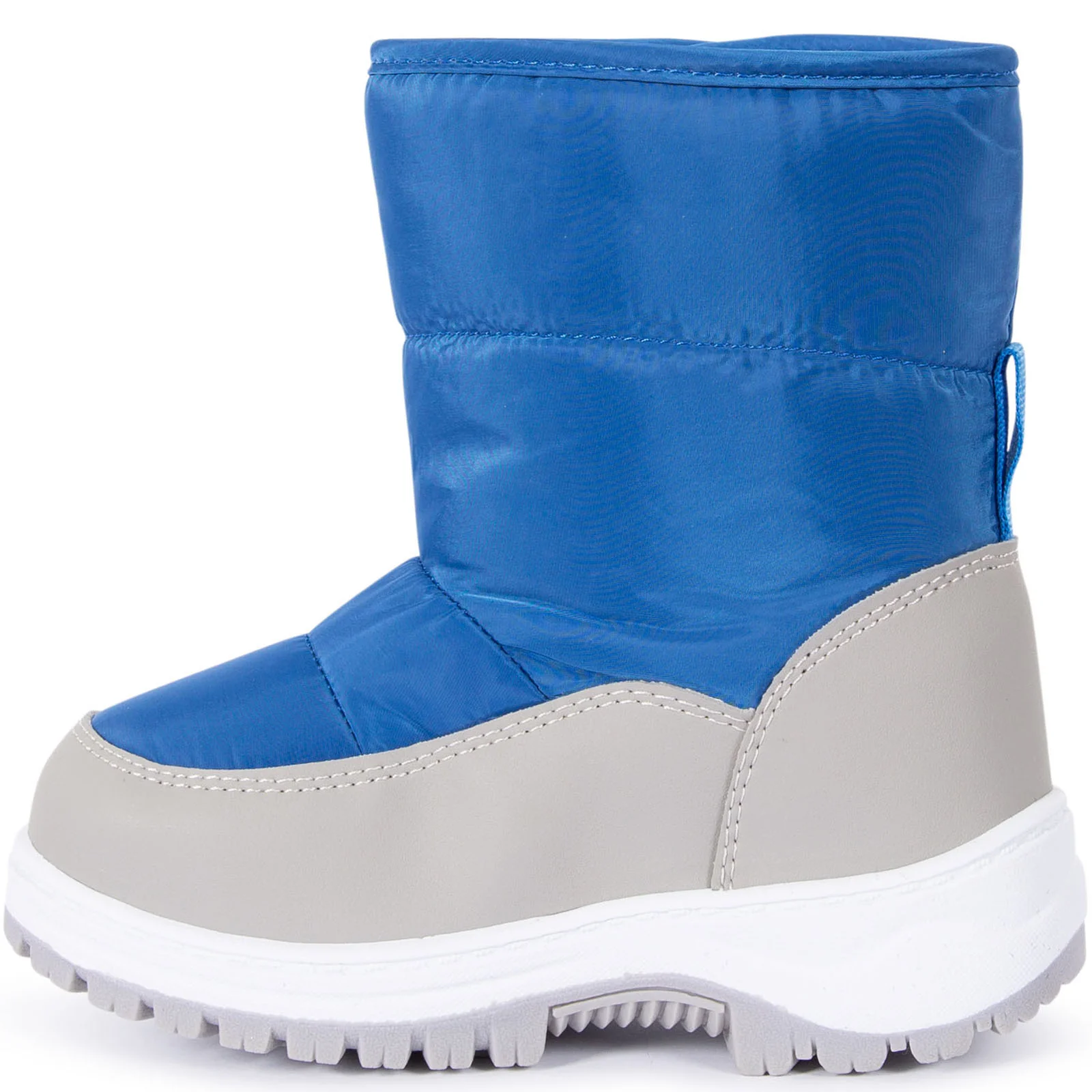 Trespass Kids Hayden Insulated Fleece Lined Snow Boots - Blue - Image 2
