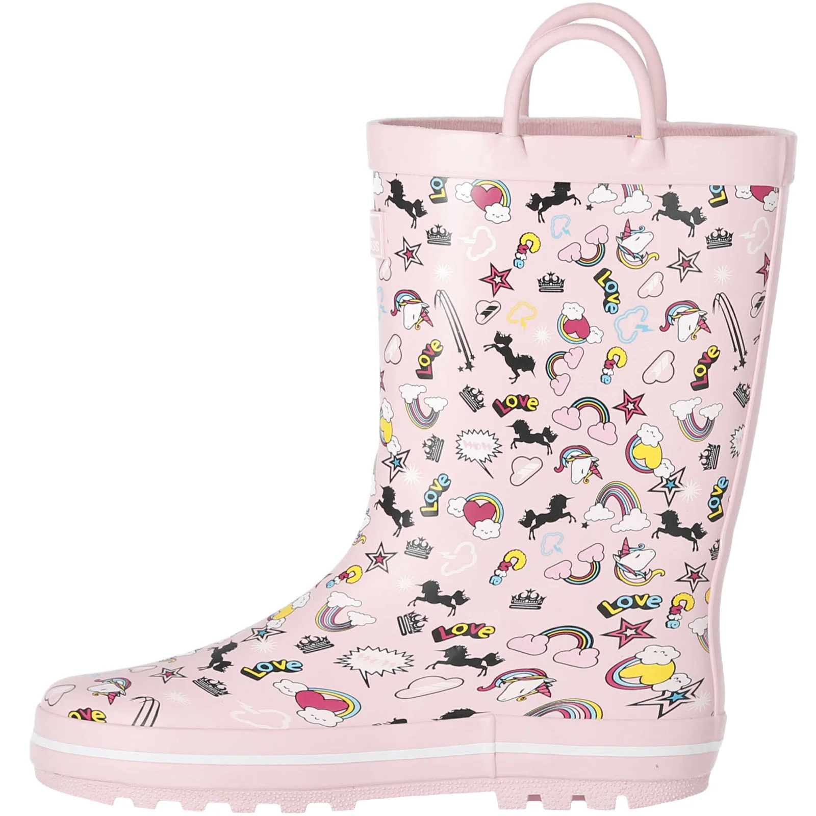 Trespass Kids Starryton Pull On Wellington Boots - UP1 - Image 2