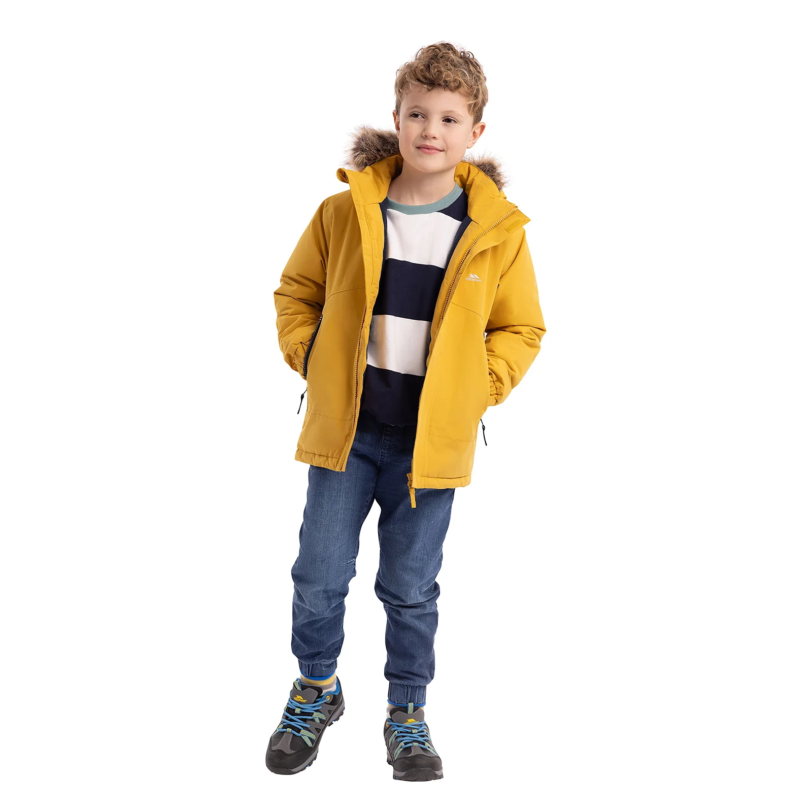 Trespass Kids Wyald Waterproof Parka Jacket - Image 8