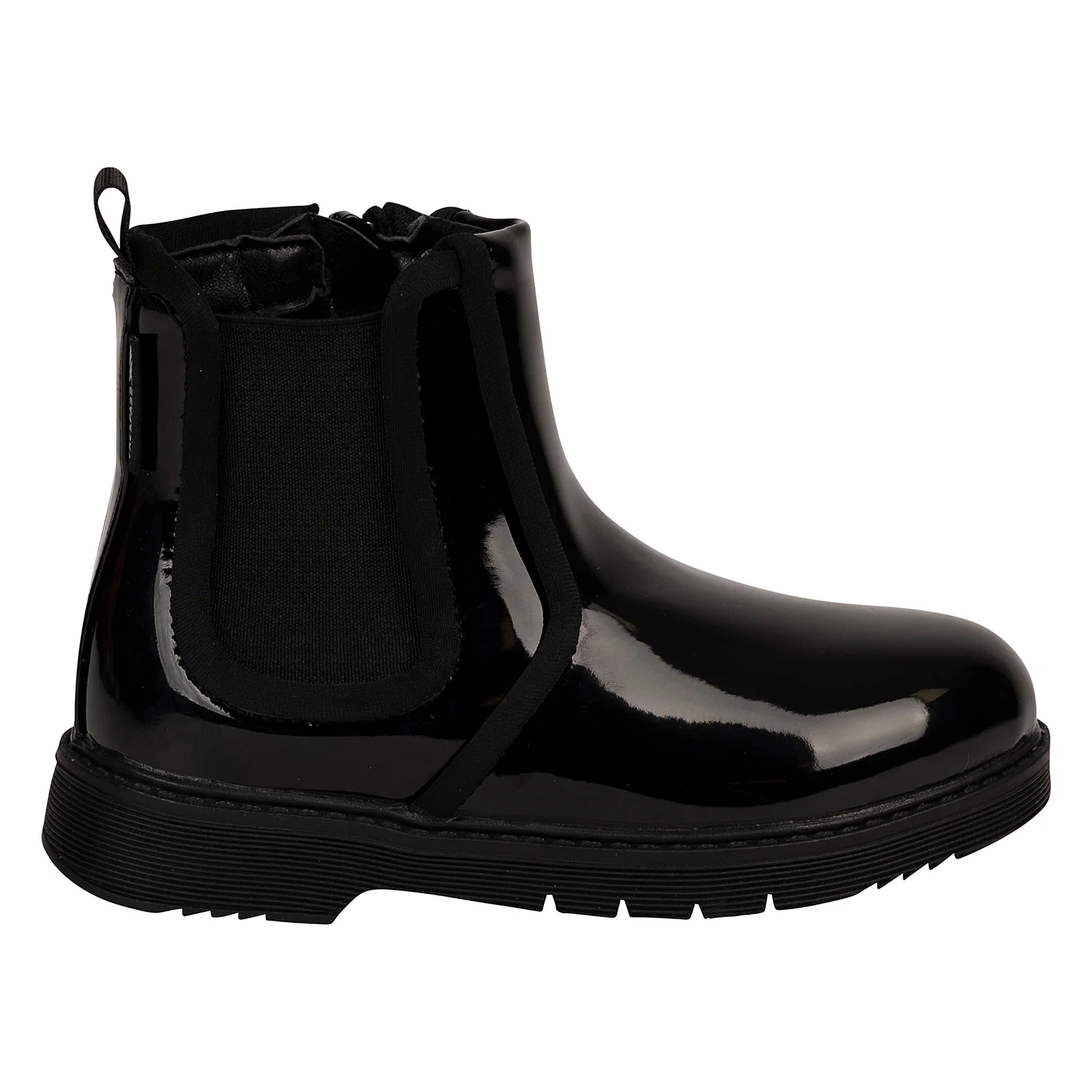 Trespass Kids Ziya Patent Chelsea Boots - Image 3
