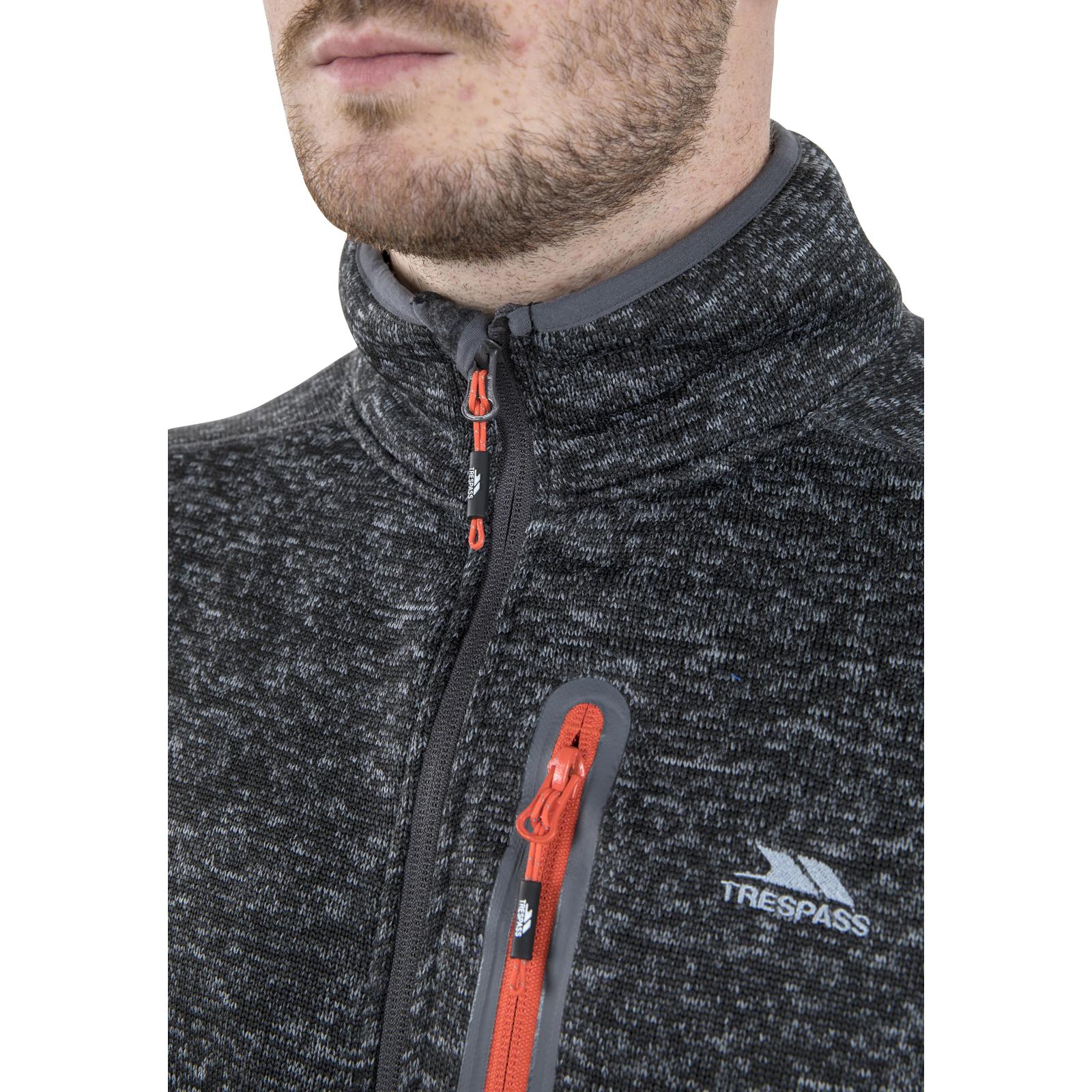 Trespass Mens Bingham Full Zip Heavyweight Fleece Jacket - Image 35