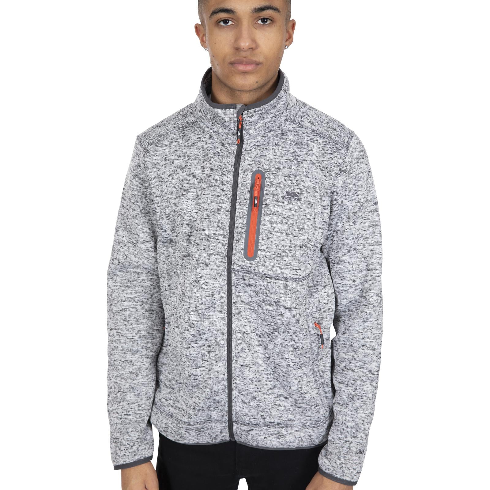 Trespass Mens Bingham Full Zip Heavyweight Fleece Jacket - Image 43