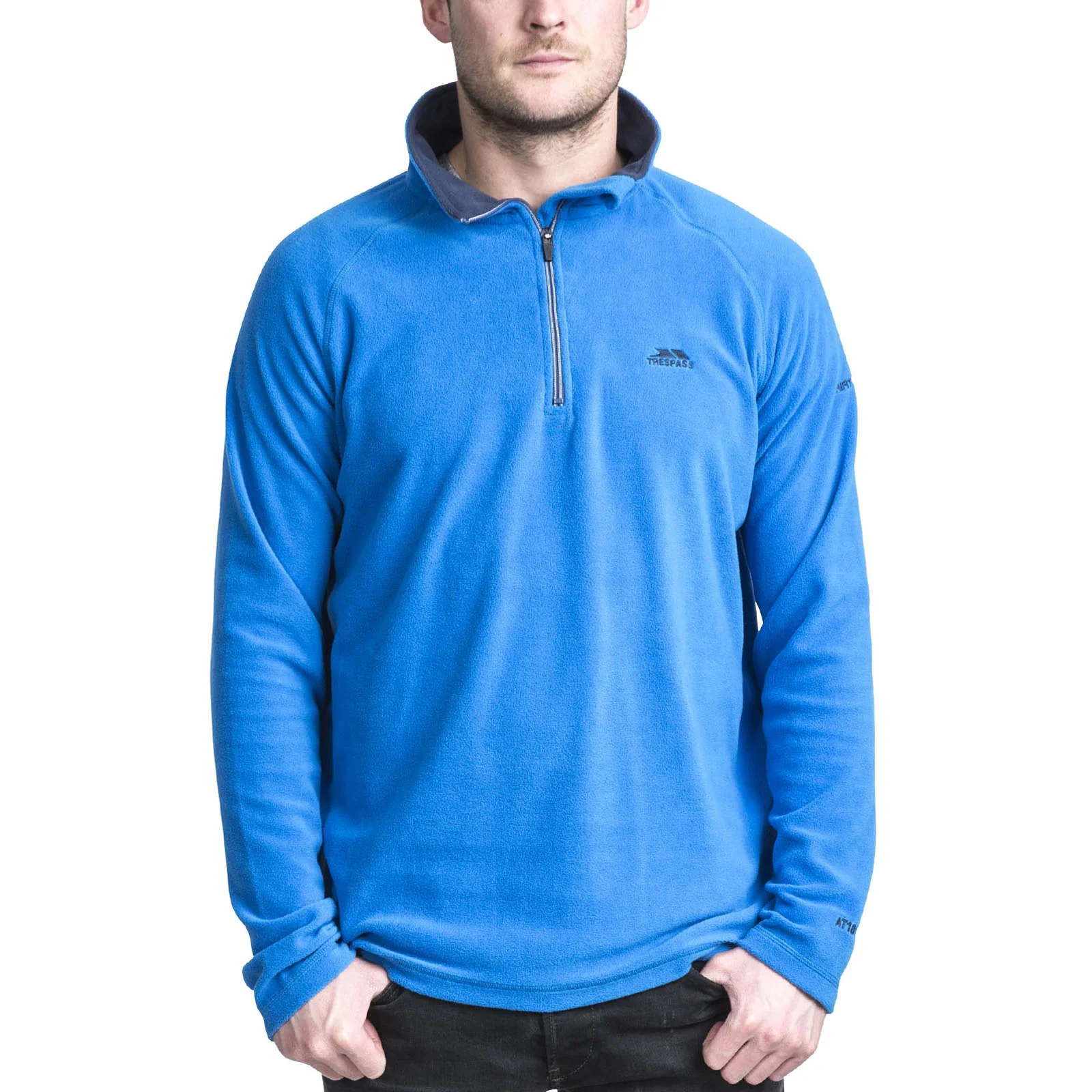 Trespass Mens Blackford Half Zip Pullover Fleece - Image 2