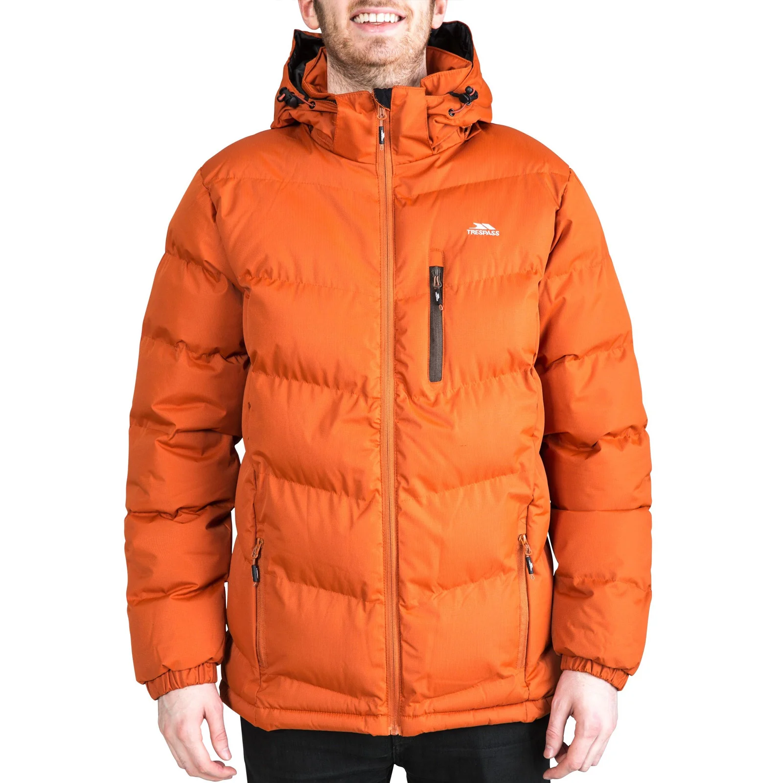 Trespass Mens Blustery Padded Casual Jacket - Image 4