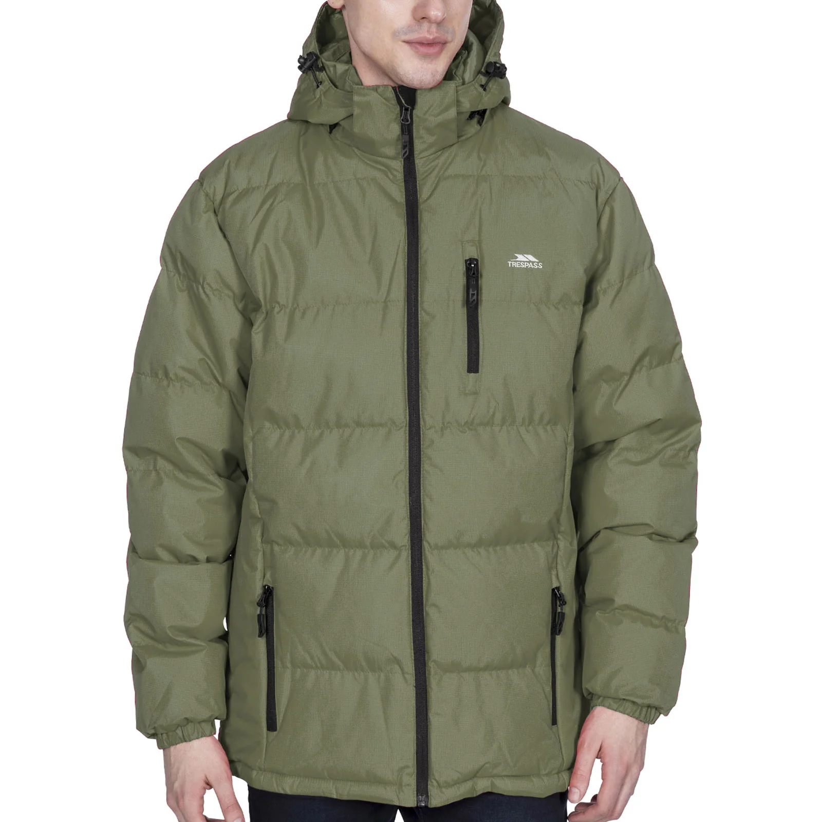 Trespass Mens Clip Hooded Padded Jacket - Image 4