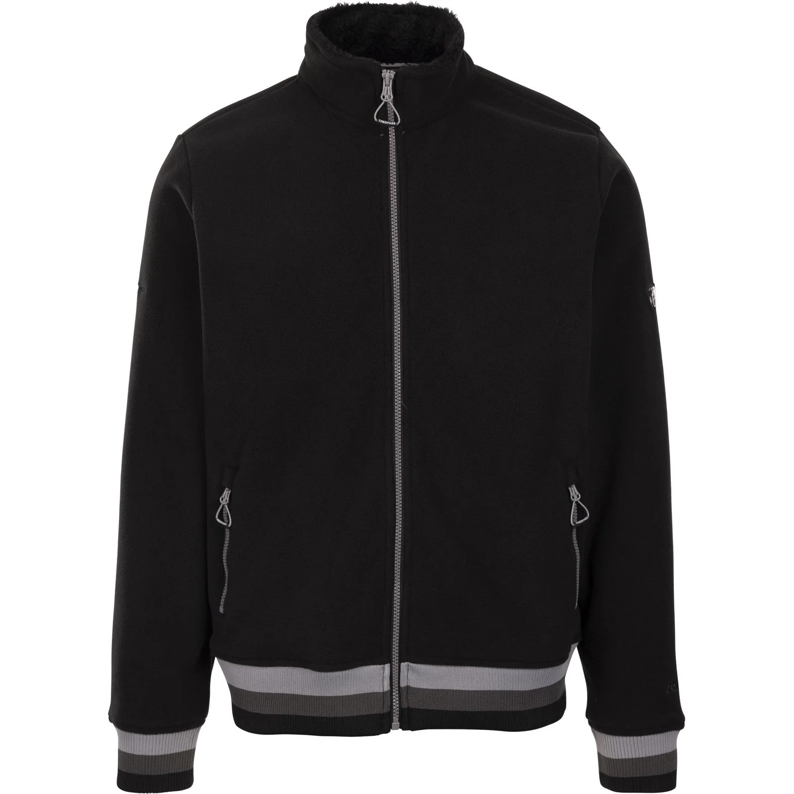 Trespass Mens Elford Full Zip Fleece - Image 2