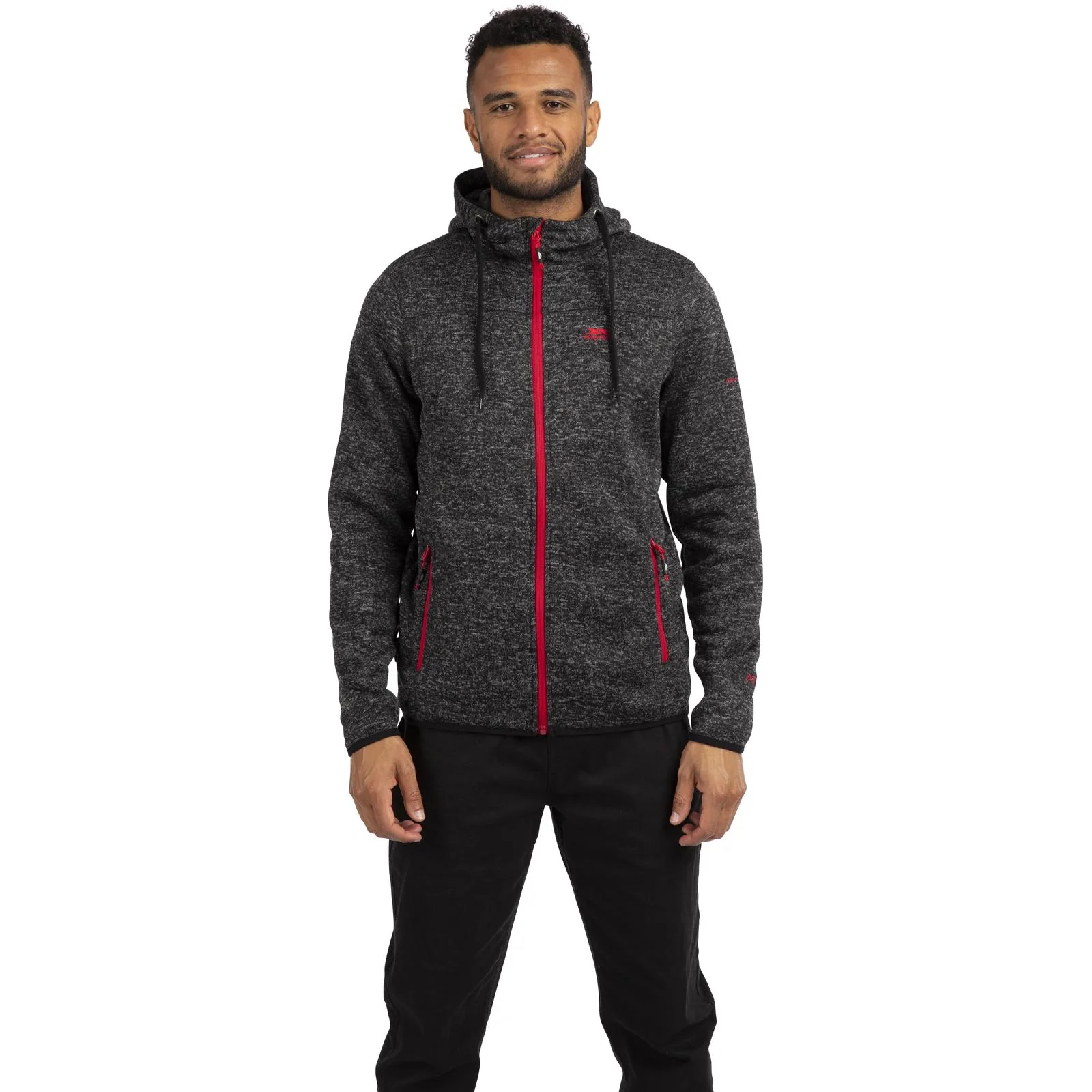 Trespass Mens Odeno Hooded Full Zip Fleece Jacket - Image 11