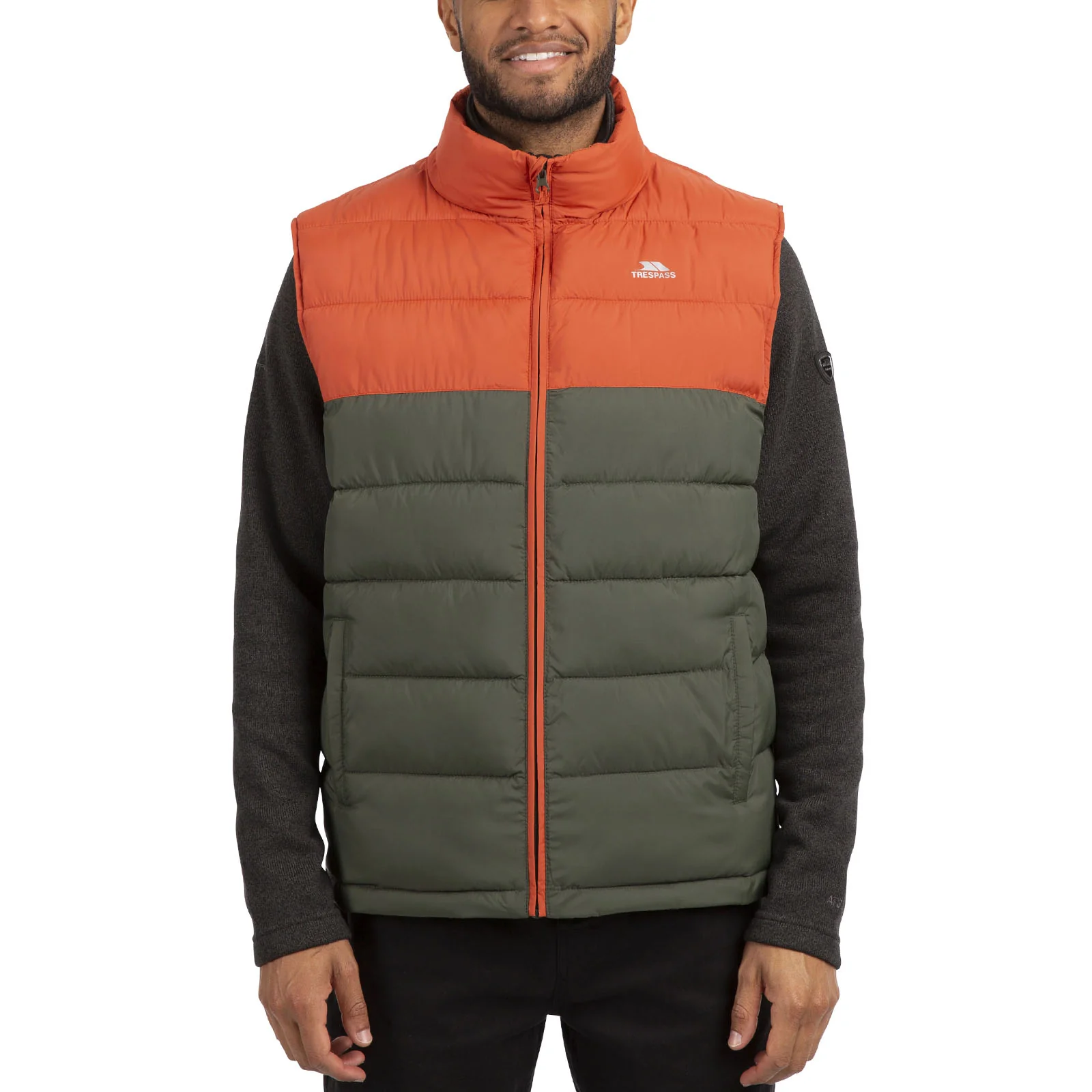 Trespass Mens Oskar Padded Gilet - Image 2