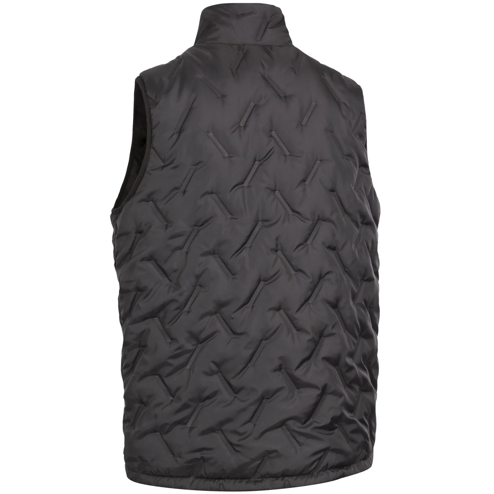 Trespass Mens Pilsley Padded Gilet - Black - Image 2