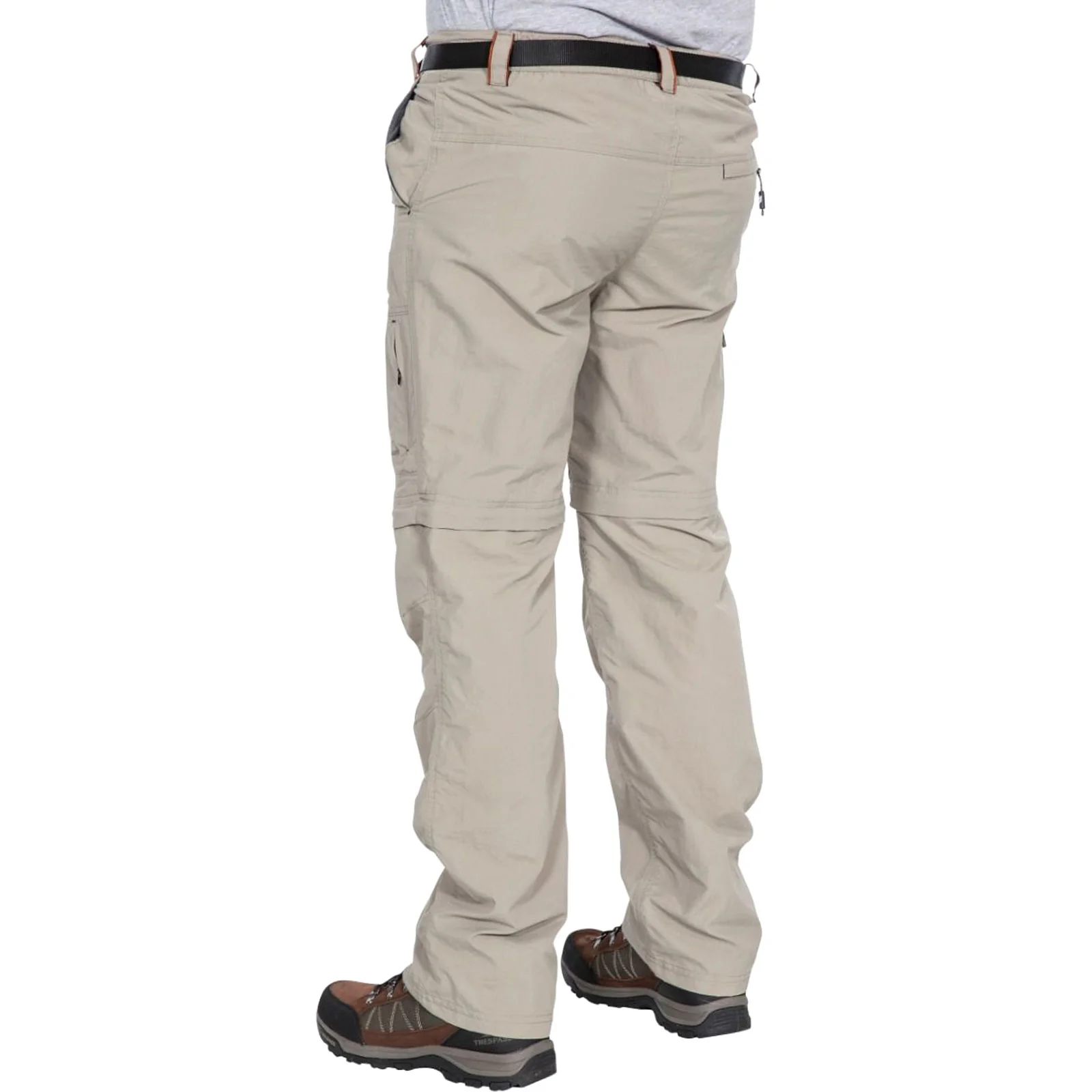 Trespass Mens Rynne Zip Off Walking Cargo Trousers - Image 5