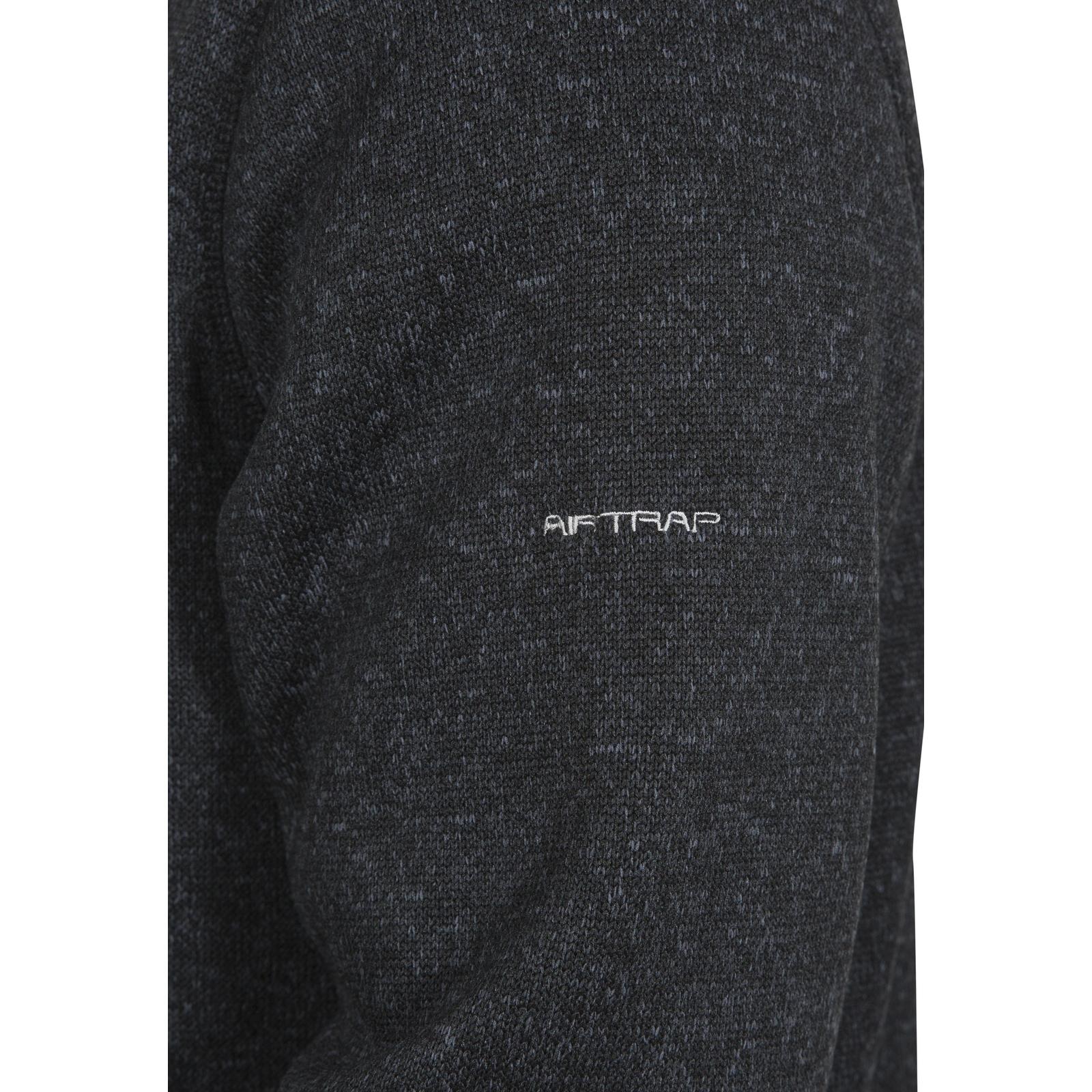 Trespass Mens Tableypipe Hooded Full Zip Fleece Hoodie - Black Marl - Image 18